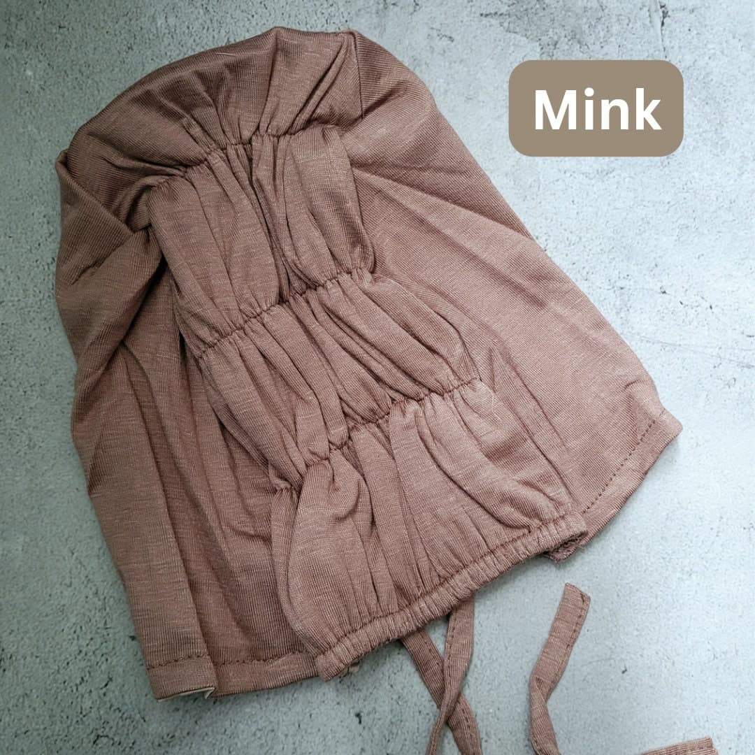 Hijab satin Lined Undercap, Hijab, Silk Underscarf, Satin Lined Hijab Cap, satin cap, Satin Sleep Cap, Chemo Bonnet, Satin Lined