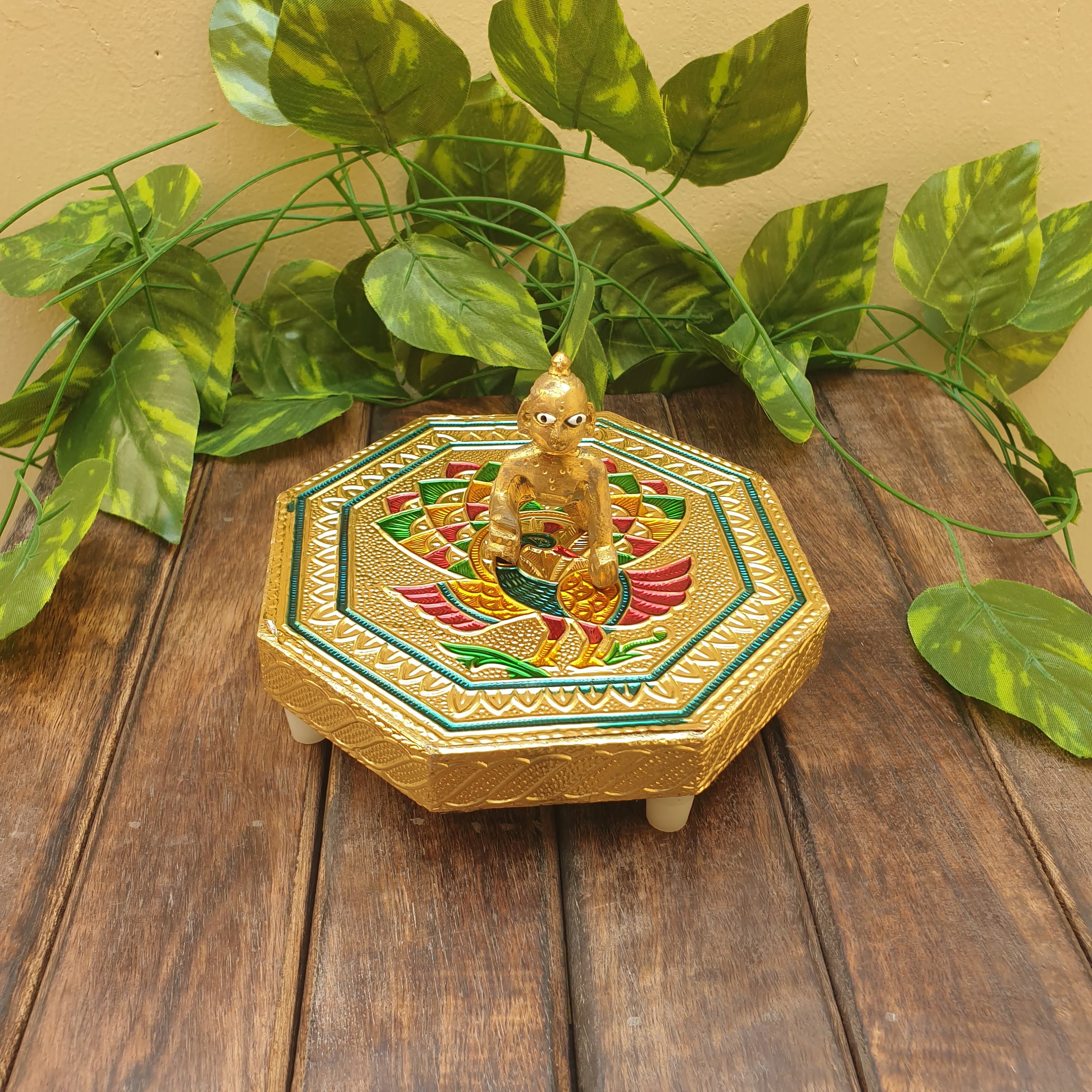chowki , vyasasana , singhasan , pooja table , bajot , minakari , chowki for puja ,chowki pooja ,chowki table , laddu gopal singhasan , bal gopal aasan , singhasan for god , singhasan for ganpati , pooja item , pooja samagri , laddu gopal dress