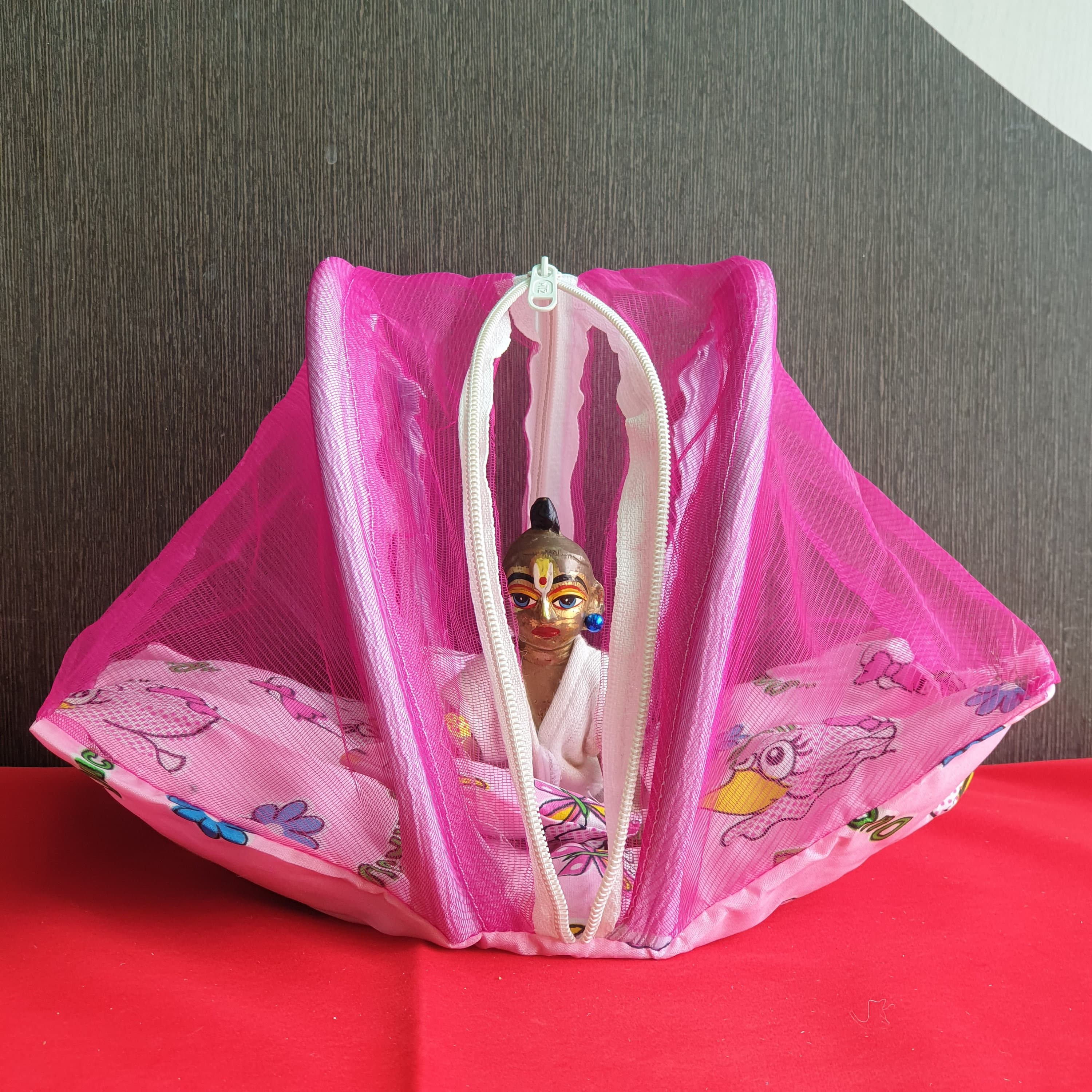 laddu gopal dress,
poshak,
shringhar,
mosquito net,
gaddi,
mattress bed,
temple home decor,
radha Krishna,
kanha ji,
thakur ji shringhar