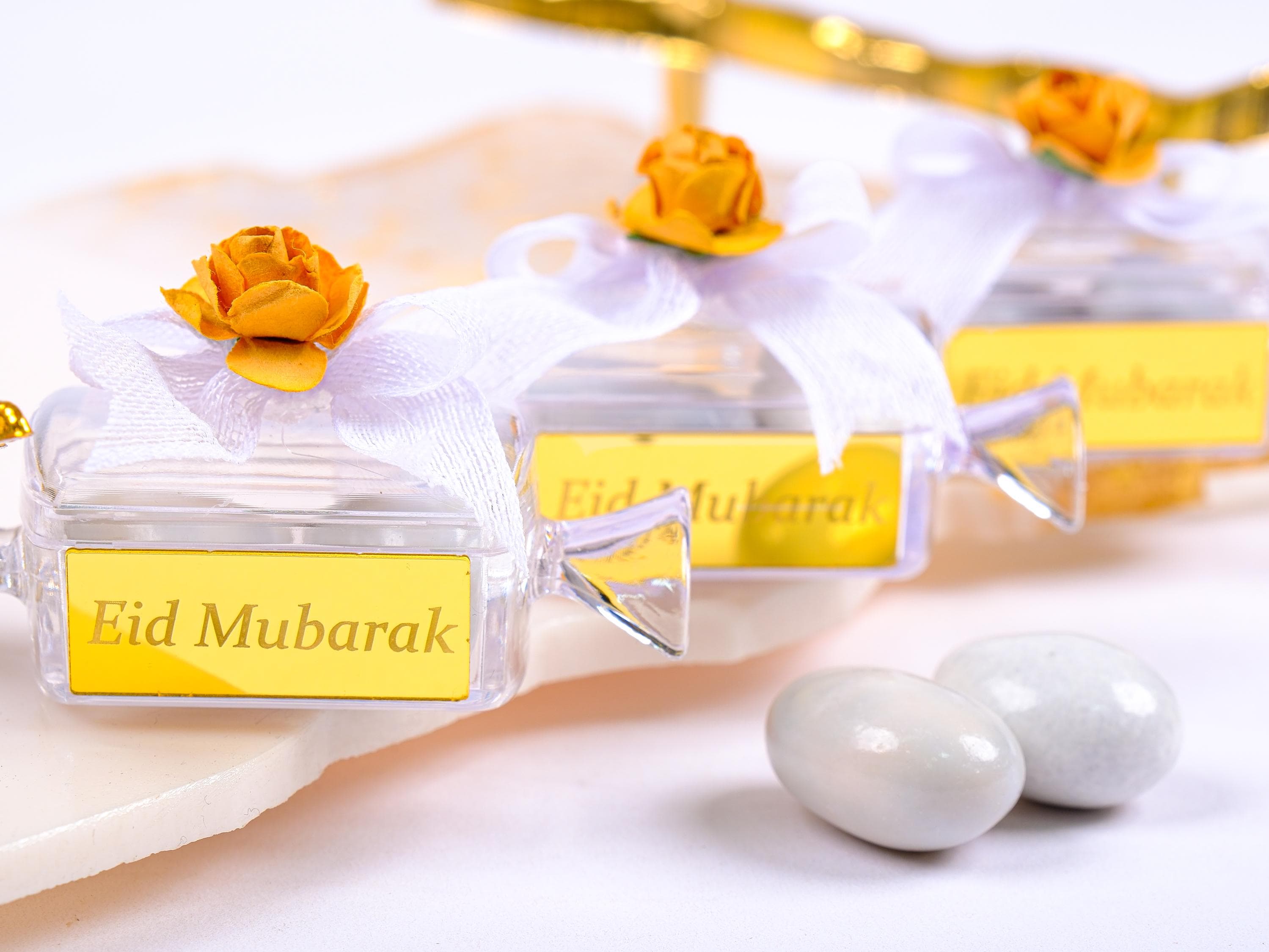 Single Personalized Almond Dragee Favors: Ramadan, Eid, Wedding, Shower - image 5