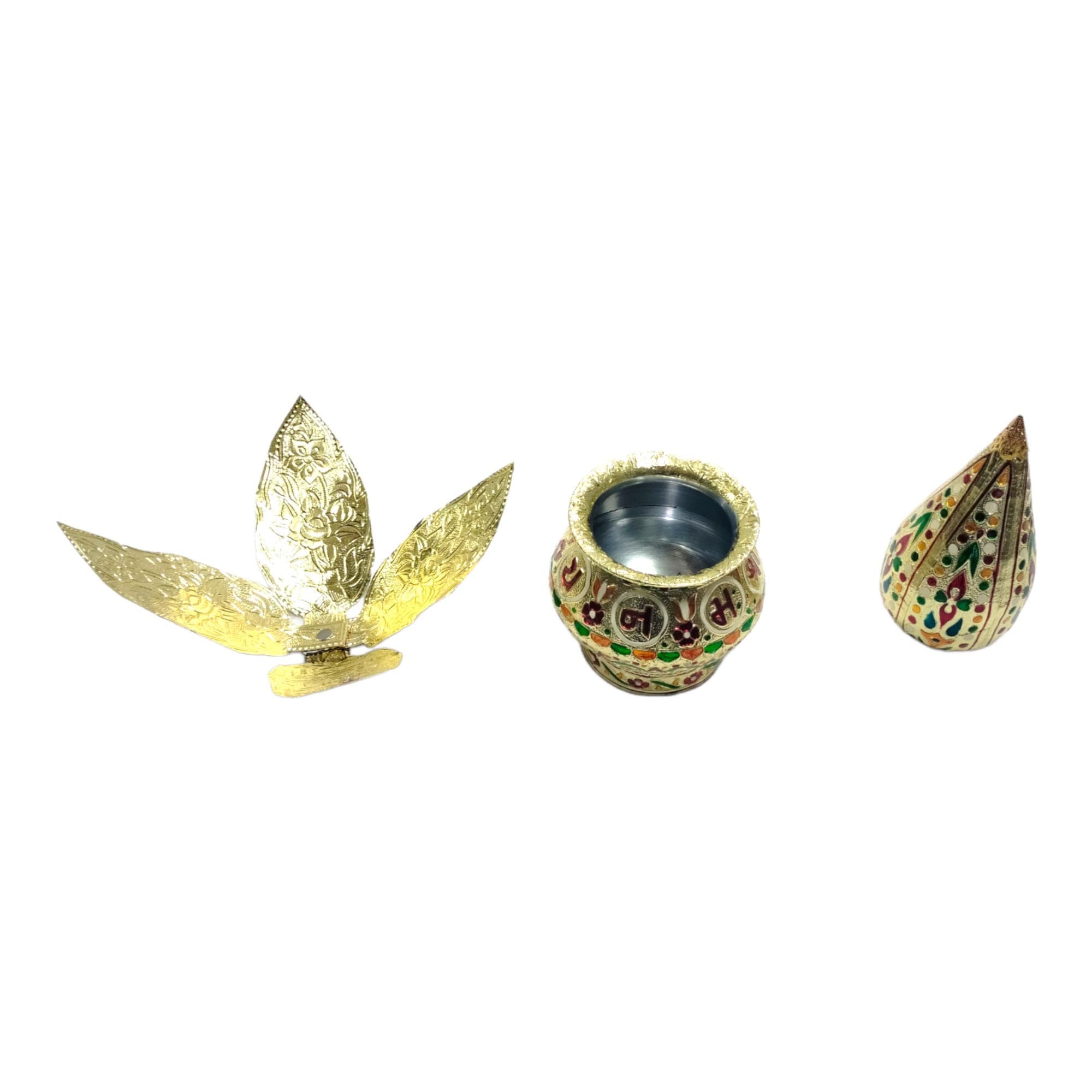 Exquisite Meenakari Design Pooja Kalash - Indian Handicrafts for Festive Occasions and Home Decor.
Pooja Kalash
Mangal Kalash
Pooja Pots
Regilious Puja Item
Meenakari Kalash
Ganesh Pooja Kalash
Pooja Items
Kalash
Aluminum Kalash
Kalash Set For Pooja