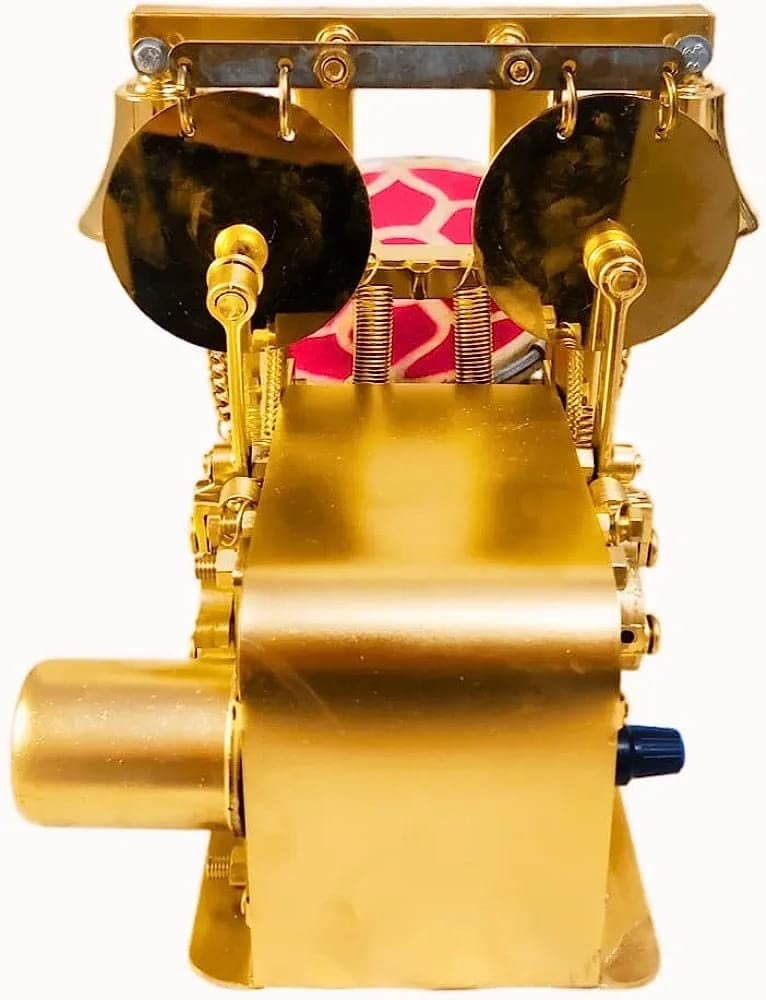 Electric Pooja Bell Dholak Nagara Machine for Temple Arti - image 4