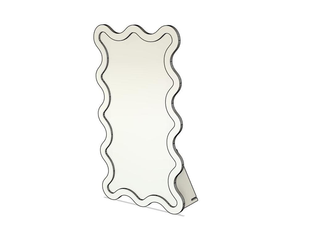 Wavy Backdrop with Stand Laser Cut File | Event Display (Digital Download) - image 4