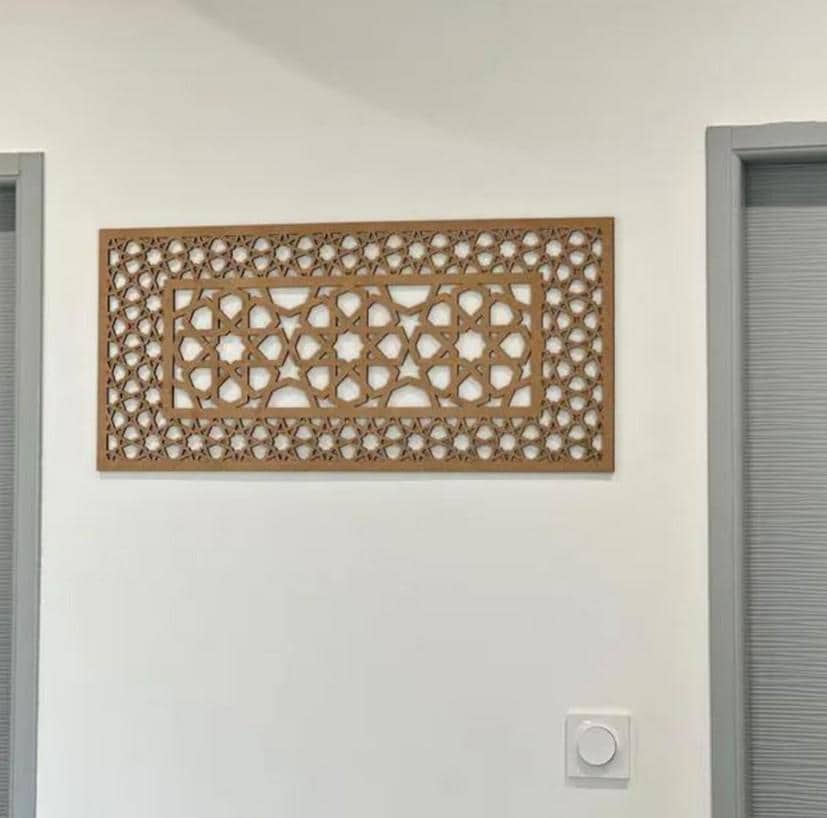 Islamic Pattern CNC Panel: Arabic Wall Art Laser Cut File (Digital Download) - image 3