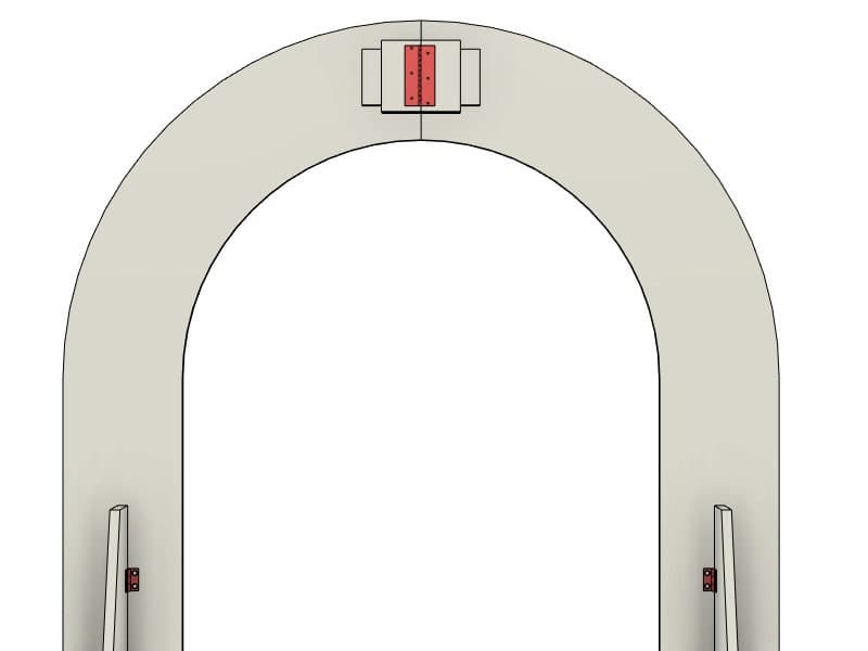 Wedding Arch Backdrop SVG CNC Plan (Digital Download) - image 4