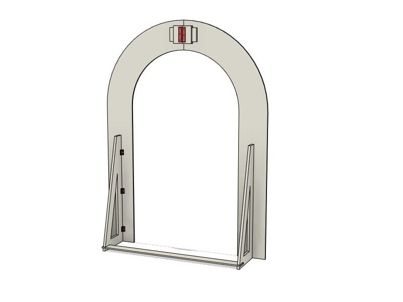 Wedding Arch Backdrop SVG CNC Plan (Digital Download) - image 5