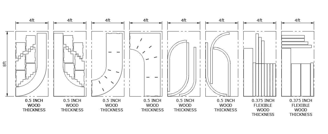 Layered 3D Arch Backdrop Cnc Laser Plasma file, Dxf Ai Eps - image 4