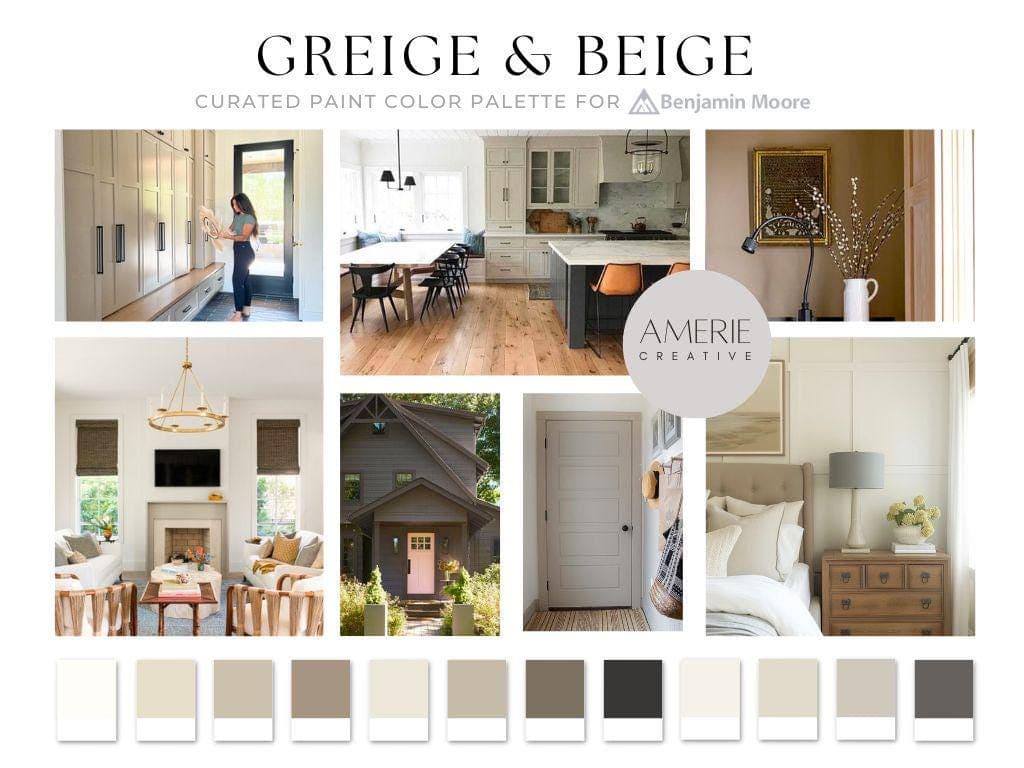 Greige Benjamin Moore Beige Benjamin Moore Paint Color Palette warm neutral paint colors warm gray grey beige taupe paint colour scheme whole house paint colors home color scheme modern classic paint colors
Dove wing natural cream revere pewter iron mountain winds breath stone hearth fairview taupe black beauty cloud white manchester tan grant beige alexandria beige paint colors