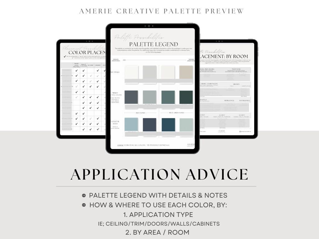 Coastal Color Palette Benjamin Moore paint color palette cabin lake house colour scheme calm dark blue teal accent door cabinet oxford white china seapearl boothbay gray owl revere pewter knoxville gray blue newburg green hale navy beach glass flint