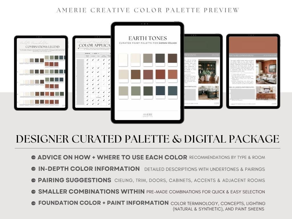 Earth Tones Paint Color Palette Sherwin Williams Earthy Neutral paint color scheme Cozy earthy neutral house color scheme warm paint color palette 2025 paint colors warm neutral alabaster shoji white accessible beige felt wool urbane bronze grounded sable brown red rust canyon clay sierra redwood cavern clay chatroom dried thyme forestwood mount etna still water blue green gray dark green olive green