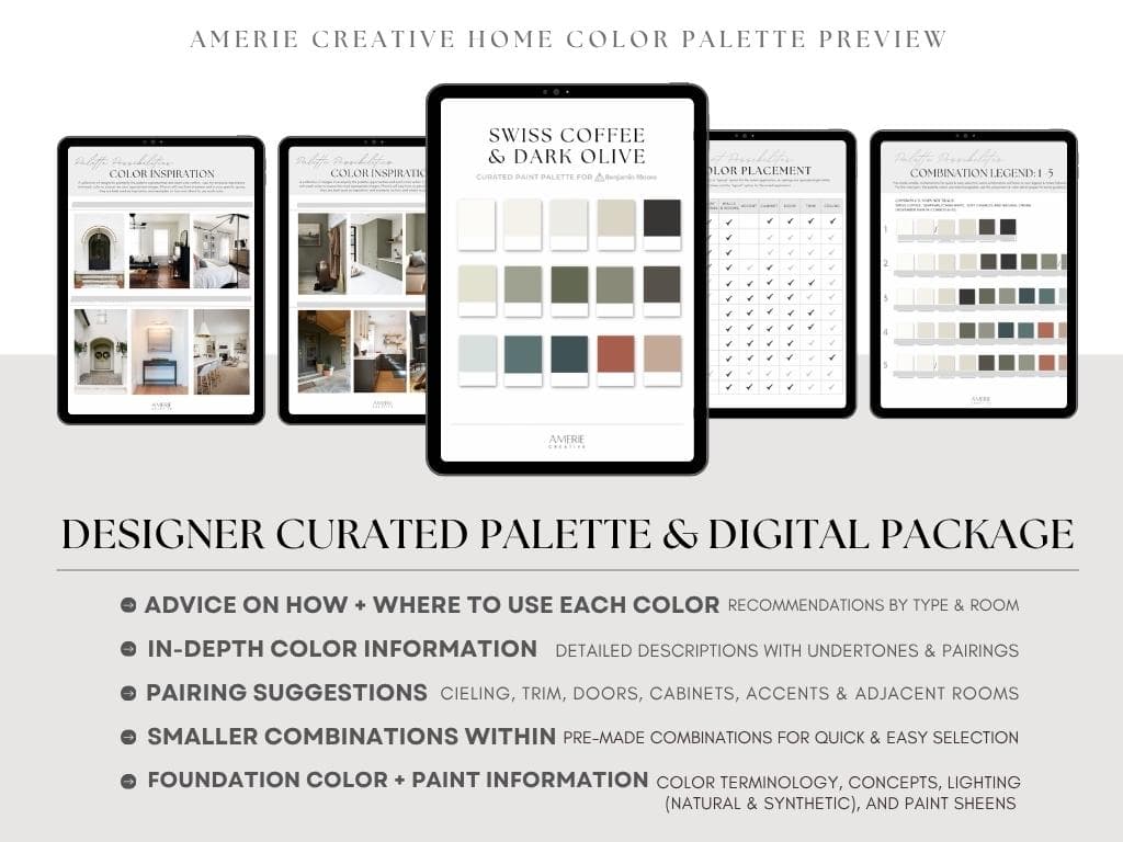 Swiss Coffee Benjamin Moore swiss coffee color palette dark olive paint color whole house paint color palette home colour scheme warm neutral paint colors earthy neutral paint warm white off-white greige terracotta teal soft chamois seapearl china white natural cream black beauty stormcloud gray november rain dark olive green grey quiet moments knoxville gray blue green antique pewter dragons breath black brown taupe audoban russet venetian portico rust rusty orange terracotta paint color