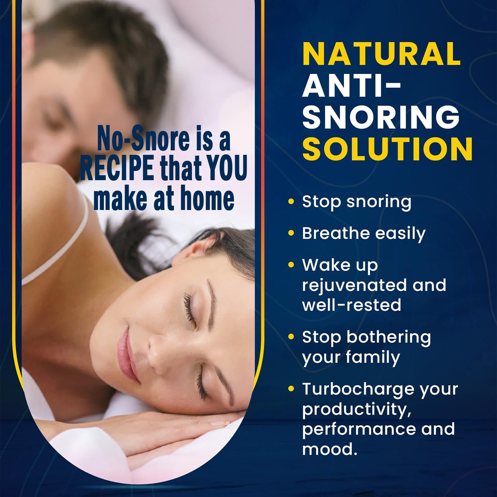 Anti Snore Spray Recipe: Natural SnorStop Solution (Digital Download)