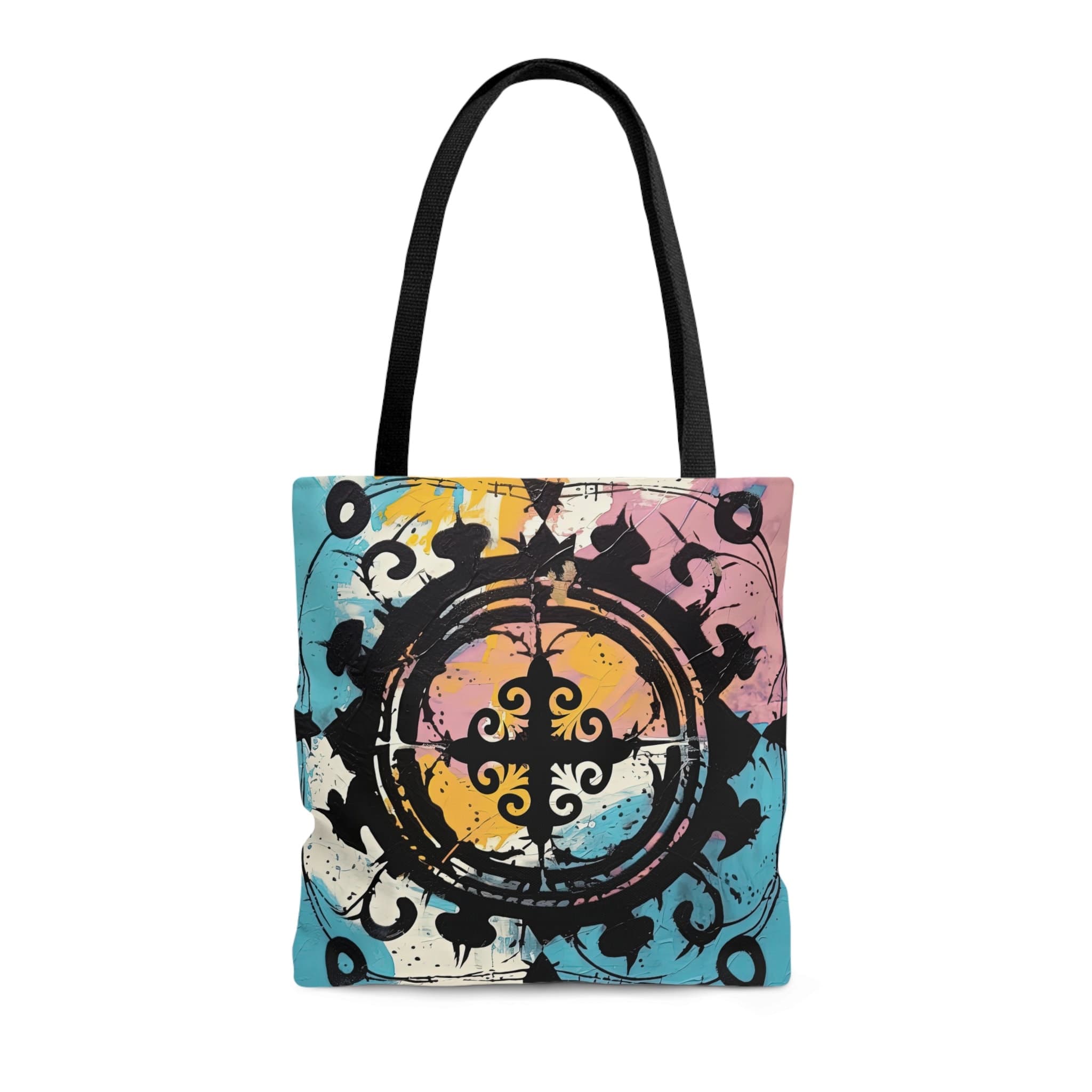 ASYLANA Tote Bag based on Qazaq Art with ethnic patterns of Kazakhstan and Central Asia Handbag 112