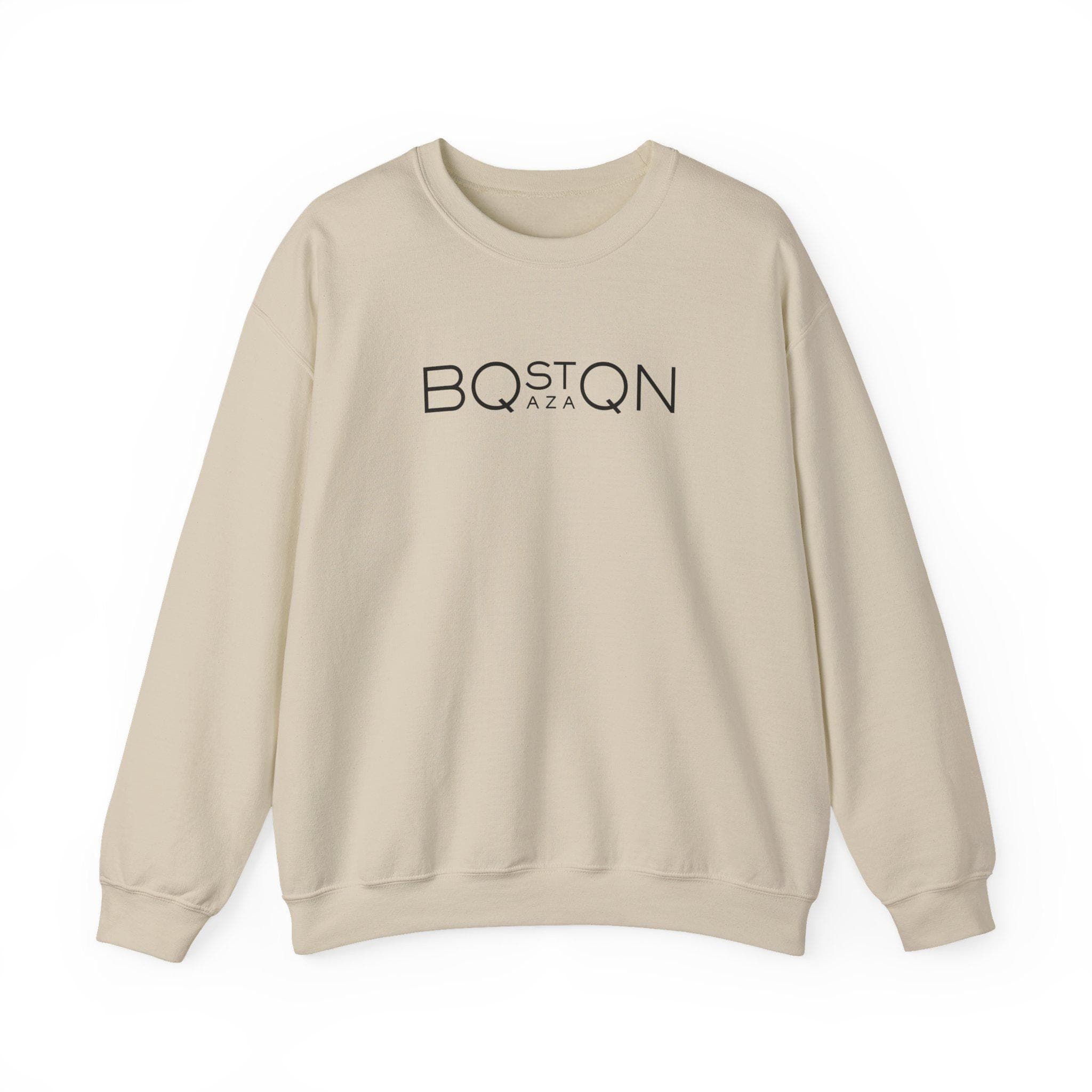 Boston Qazaq Minimalist Crewneck Sweatshirt Kazakh Style - Perfect Kazakhstan Gift - image 4