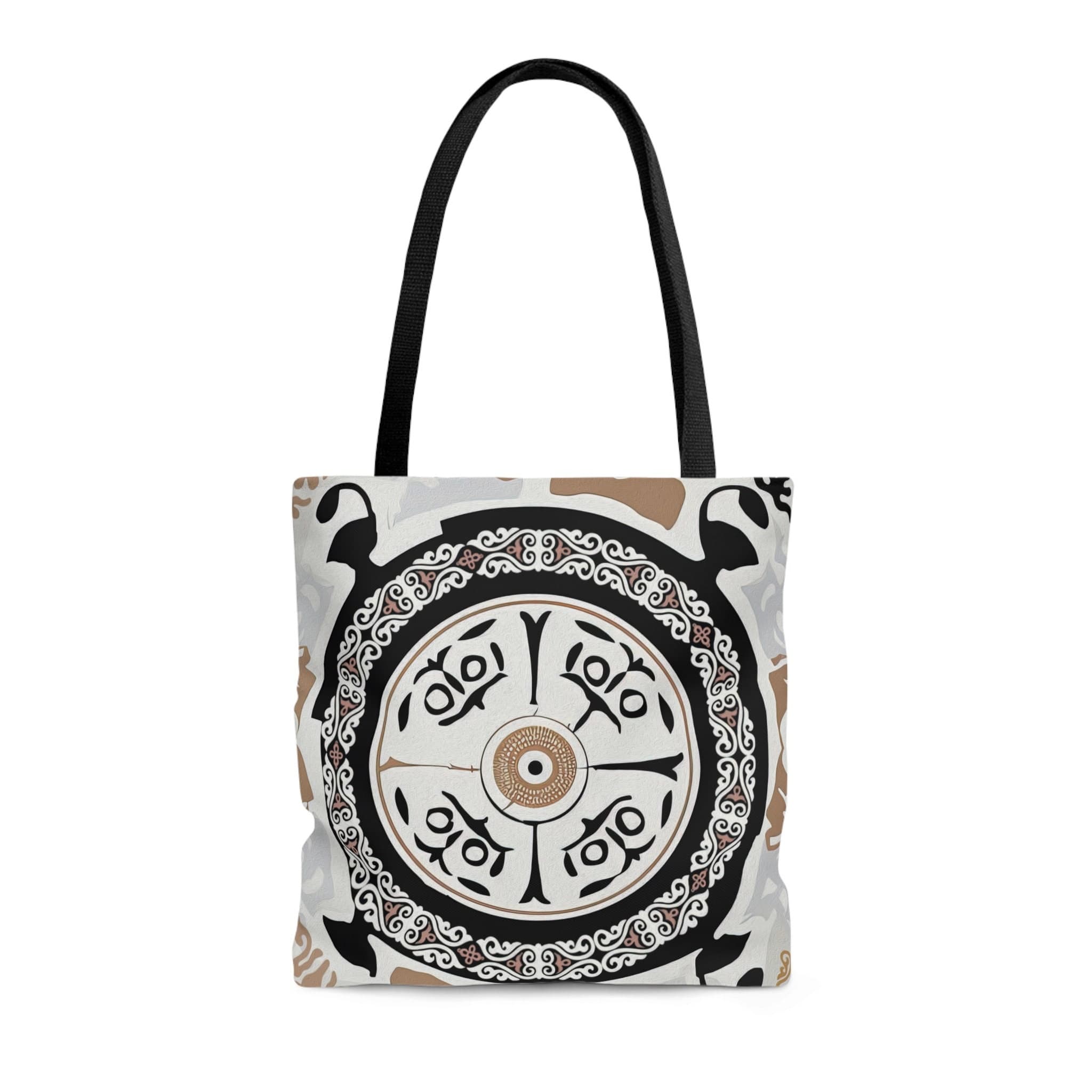 ASYLANA Tote Bag based on Qazaq Art with ethnic patterns of Kazakhstan and Central Asia Handbag 107