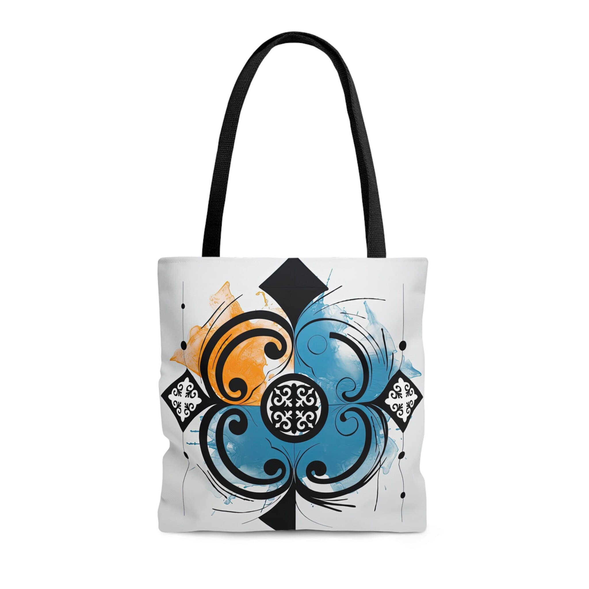 ASYLANA Tote Bag based on Qazaq Art with ethnic patterns of Kazakhstan and Central Asia Handbag 108
