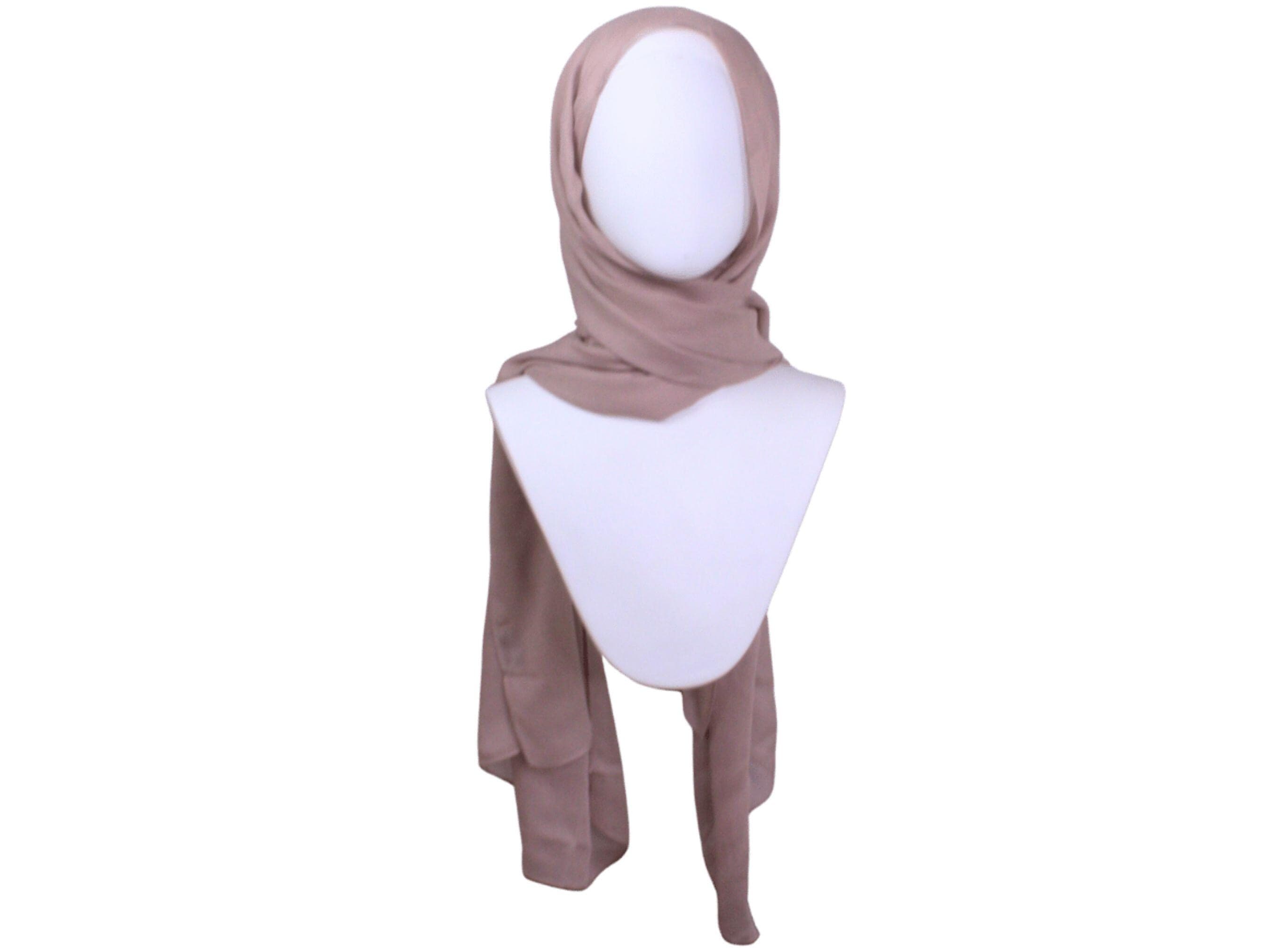 Neural bamboo modal hijab scarf, ideal for all ages  and warm weather | Lina Zibdeh
