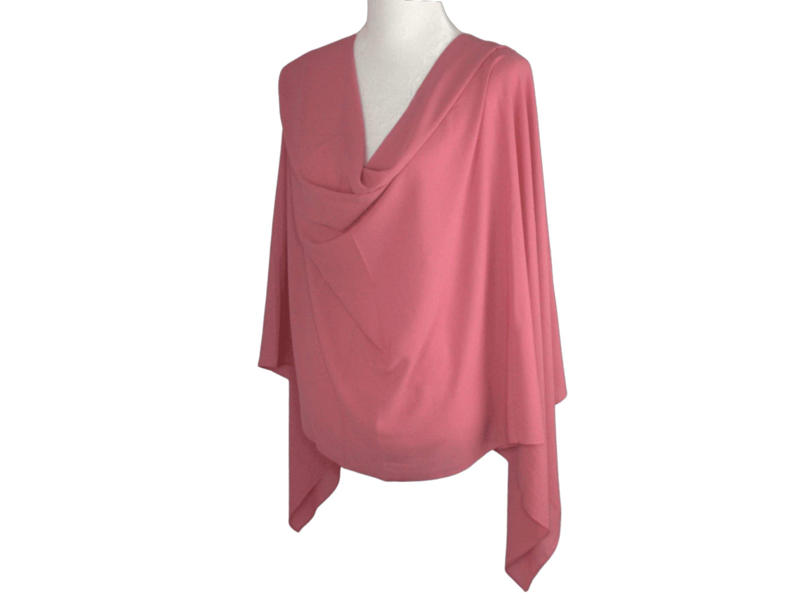 Coral pink hijab scarf, premium quality hijab headscarf