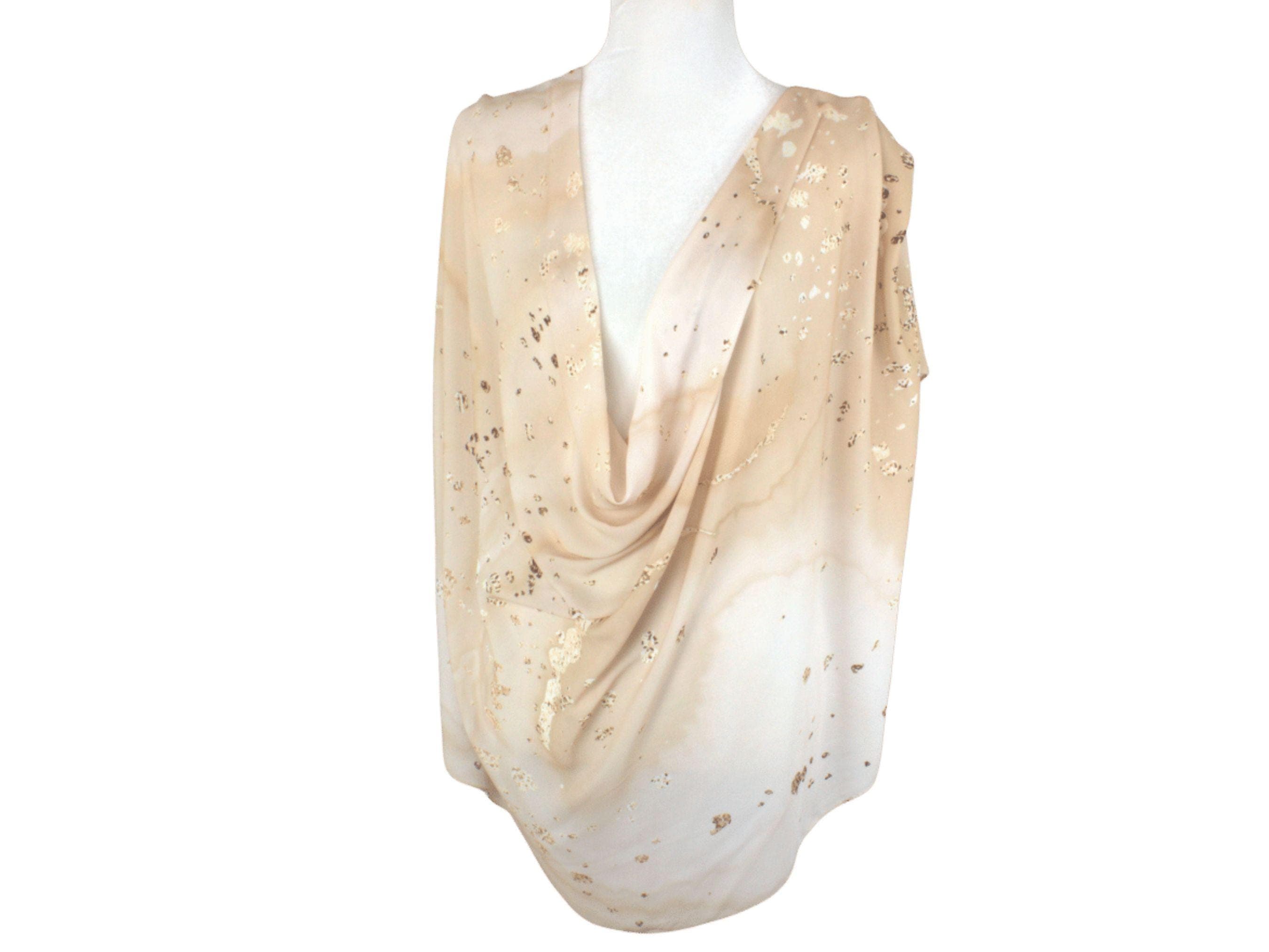 Mocha Moose Print Chiffon Hijab: Luxury Islamic Scarf - image 5