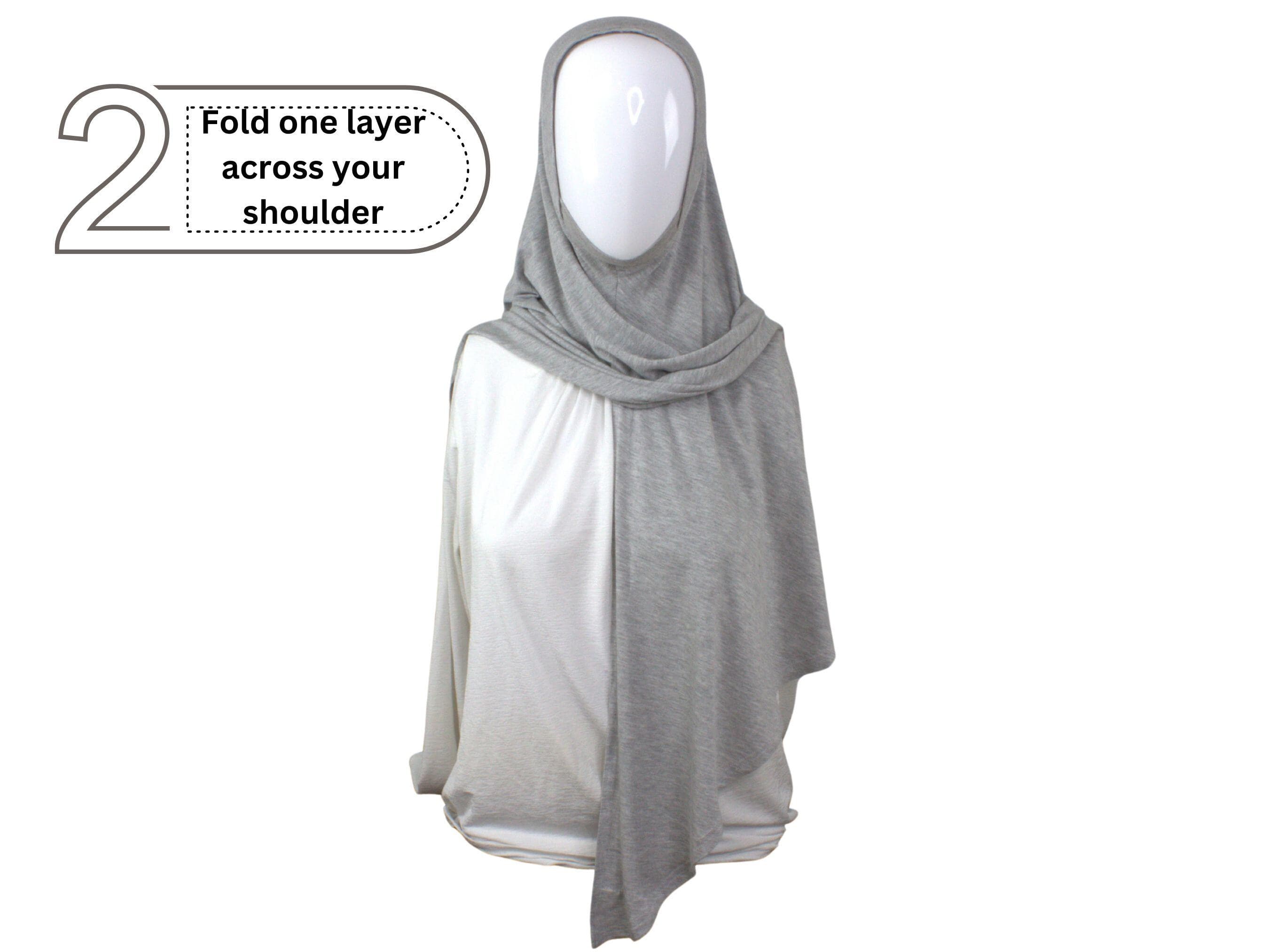 How to wear our instant hijab. Premium quality hijabs for both women and girls | Lina Zibdeh