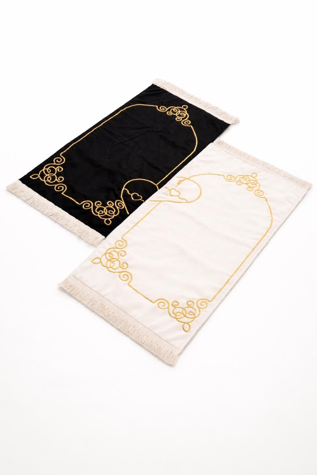 Couples Prayer mat set of 2 | Personalised with names | Bride and Groom | Wedding Nikkah Walima Set | Anniversaries  New Home. Islamic Gift