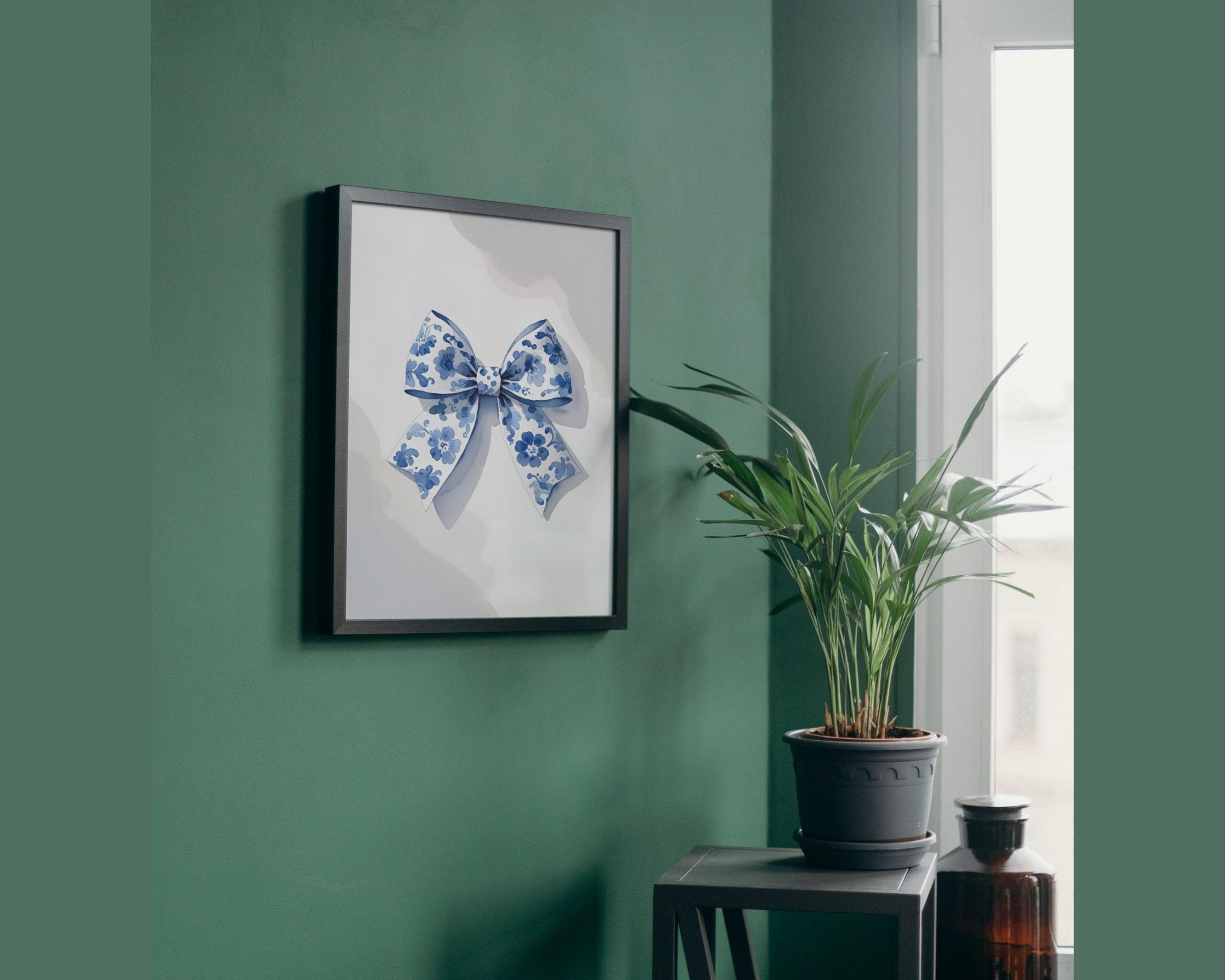 Delft Blue Watercolor Print Set – Feminine Dutch Decor (Digital Download) - image 5