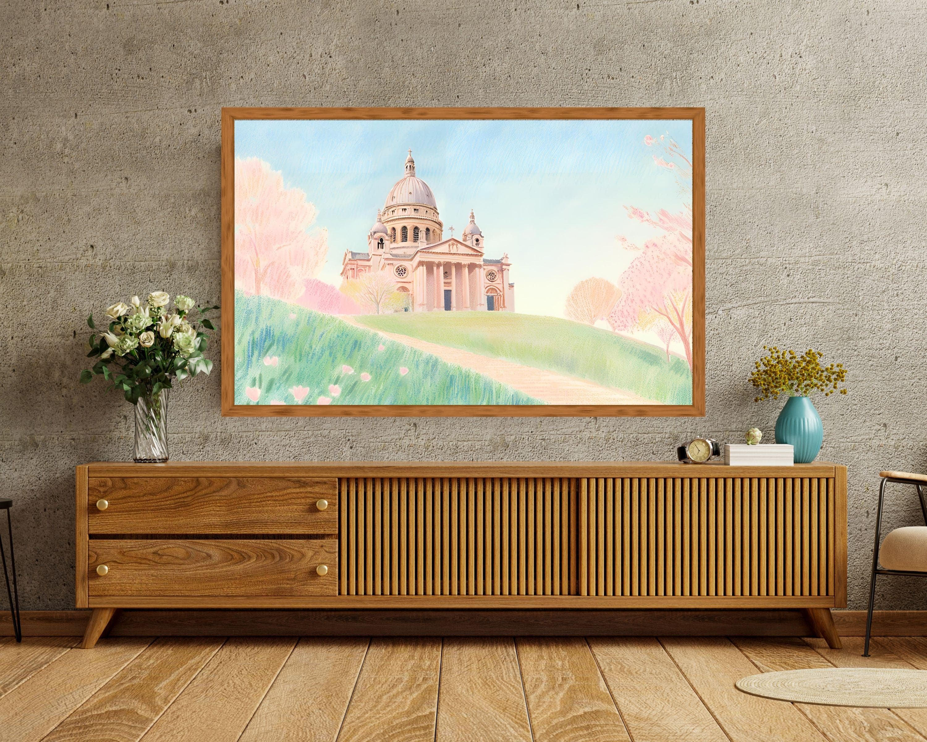 Paris Landmarks Frame TV Art – Spring Pastel Digital Set (5 Files) - image 5