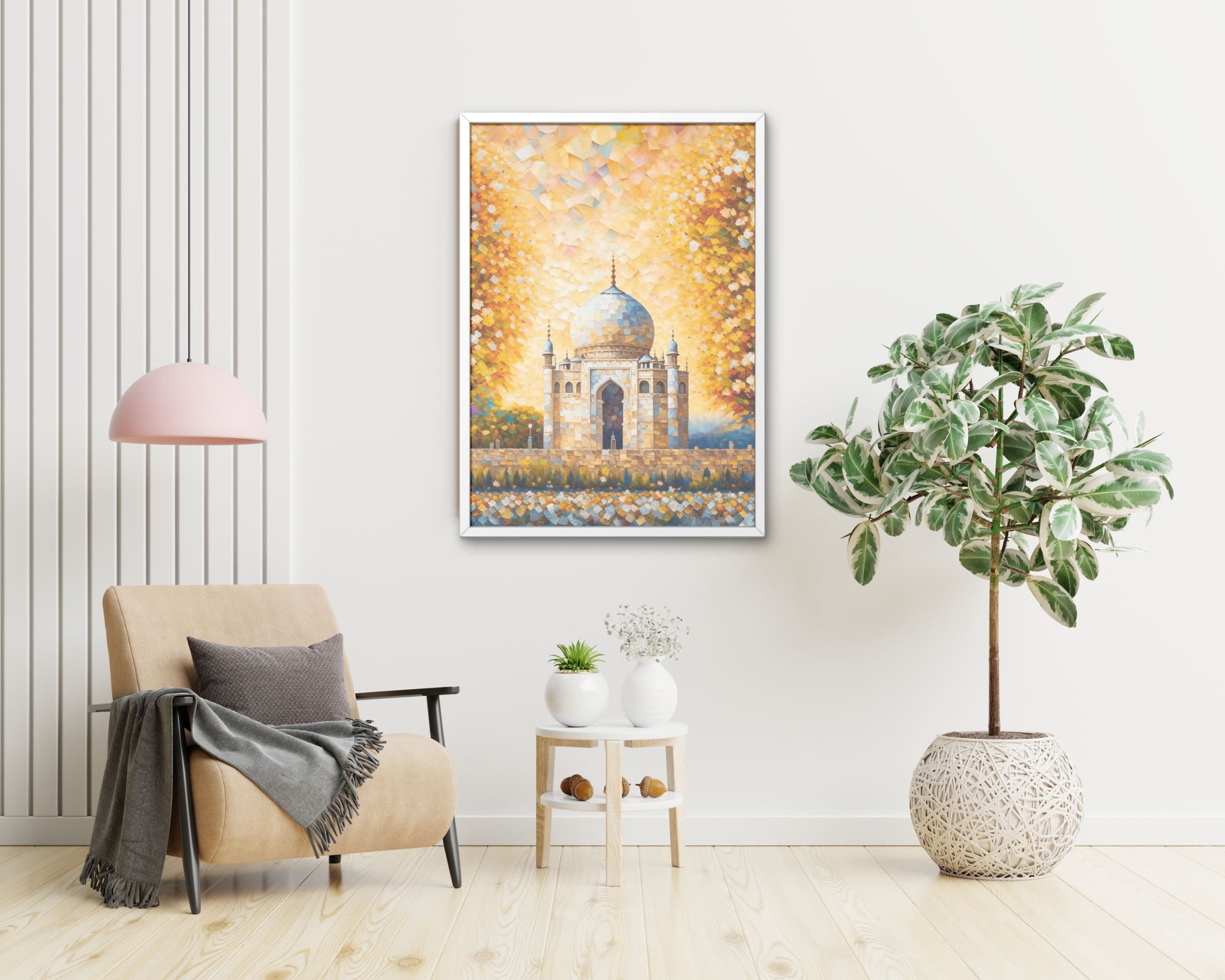 AI Islamic Taj Mahal Wall Art – Modern Ramadan/Eid Decor (Digital Download) - image 5