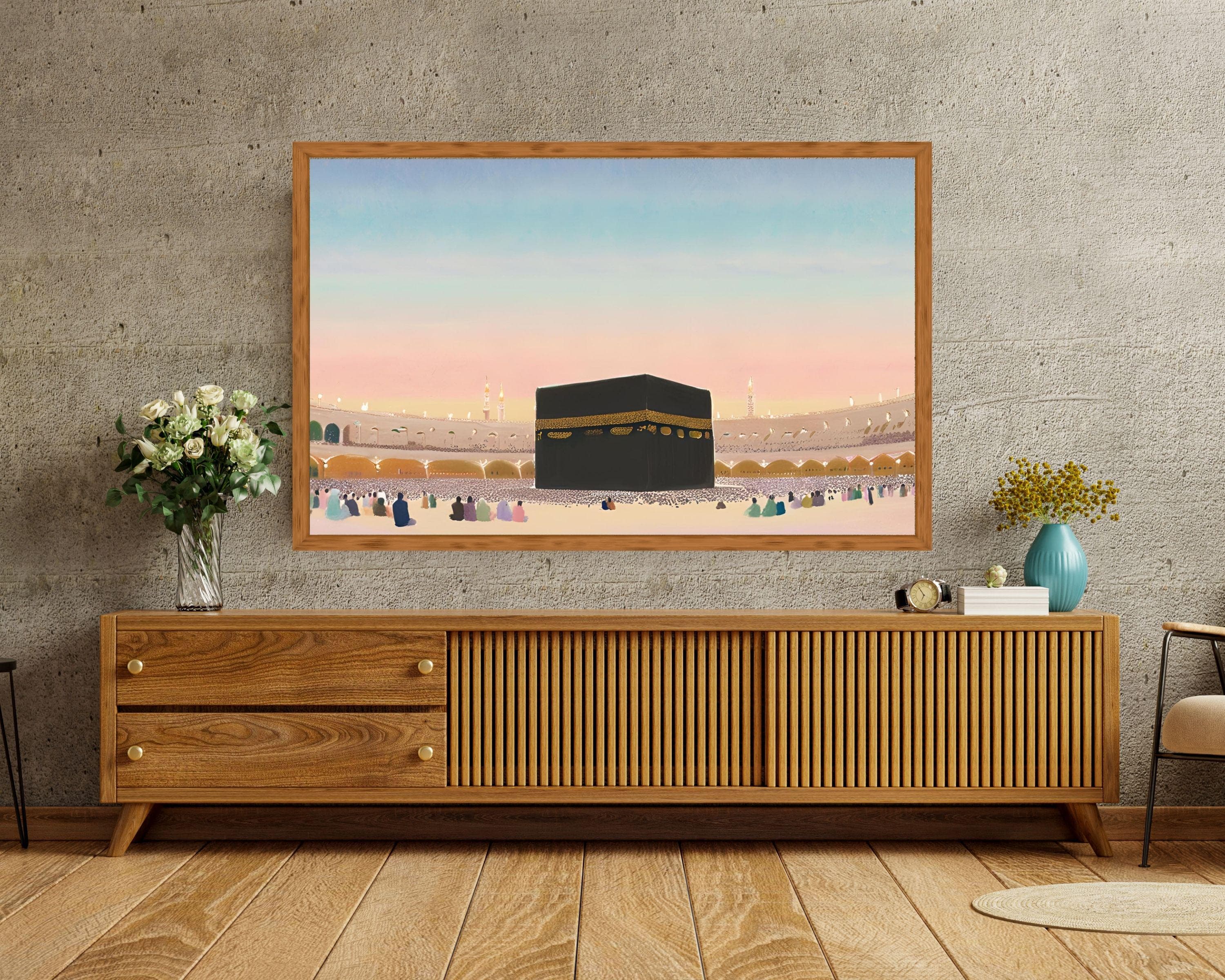 Kaaba Makkah Art for Samsung Frame TV | Eid Mubarak Decor (Digital Download) - image 5
