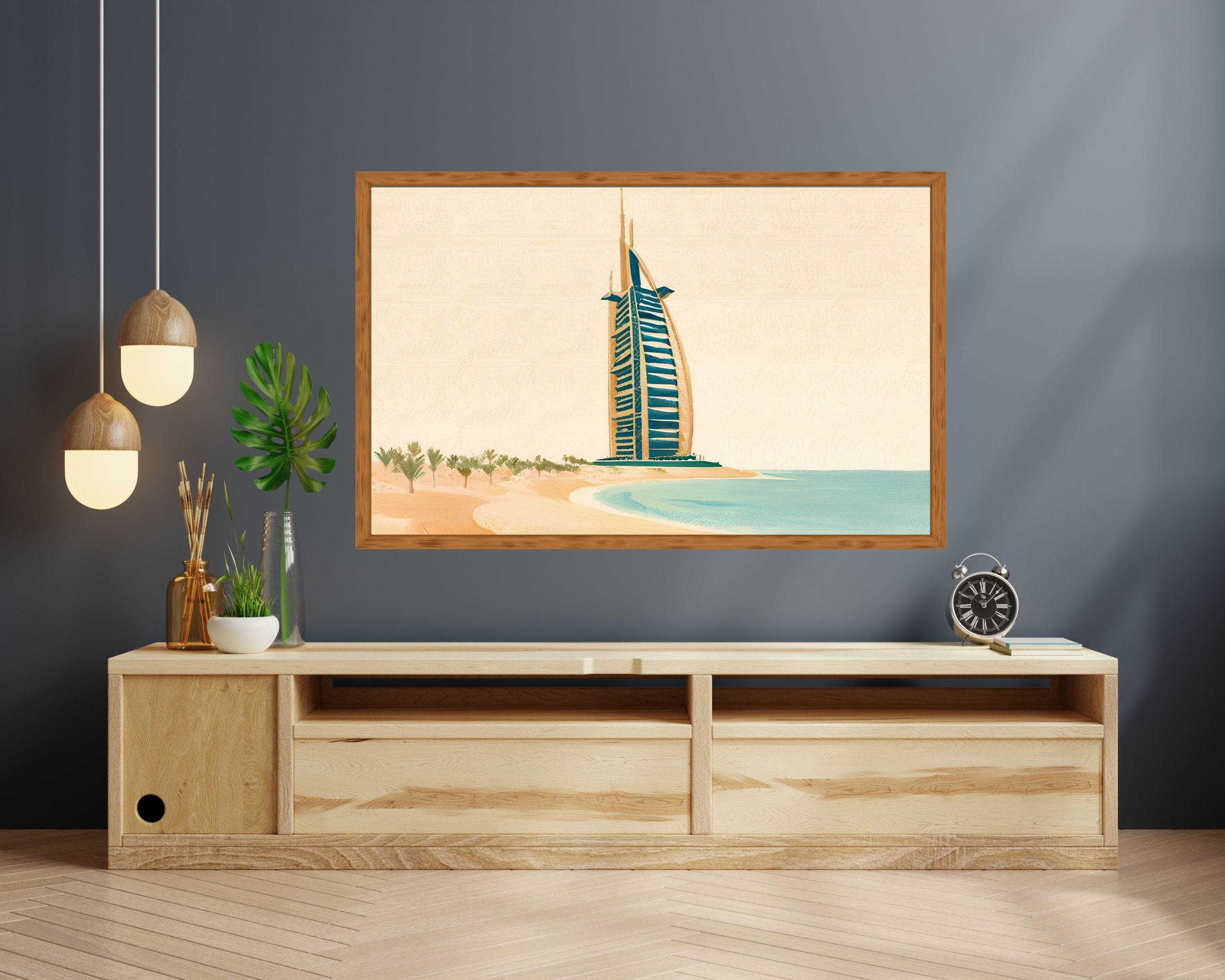 Dubai TV Frame Art | Iconic Landmarks (Digital Download) - image 5
