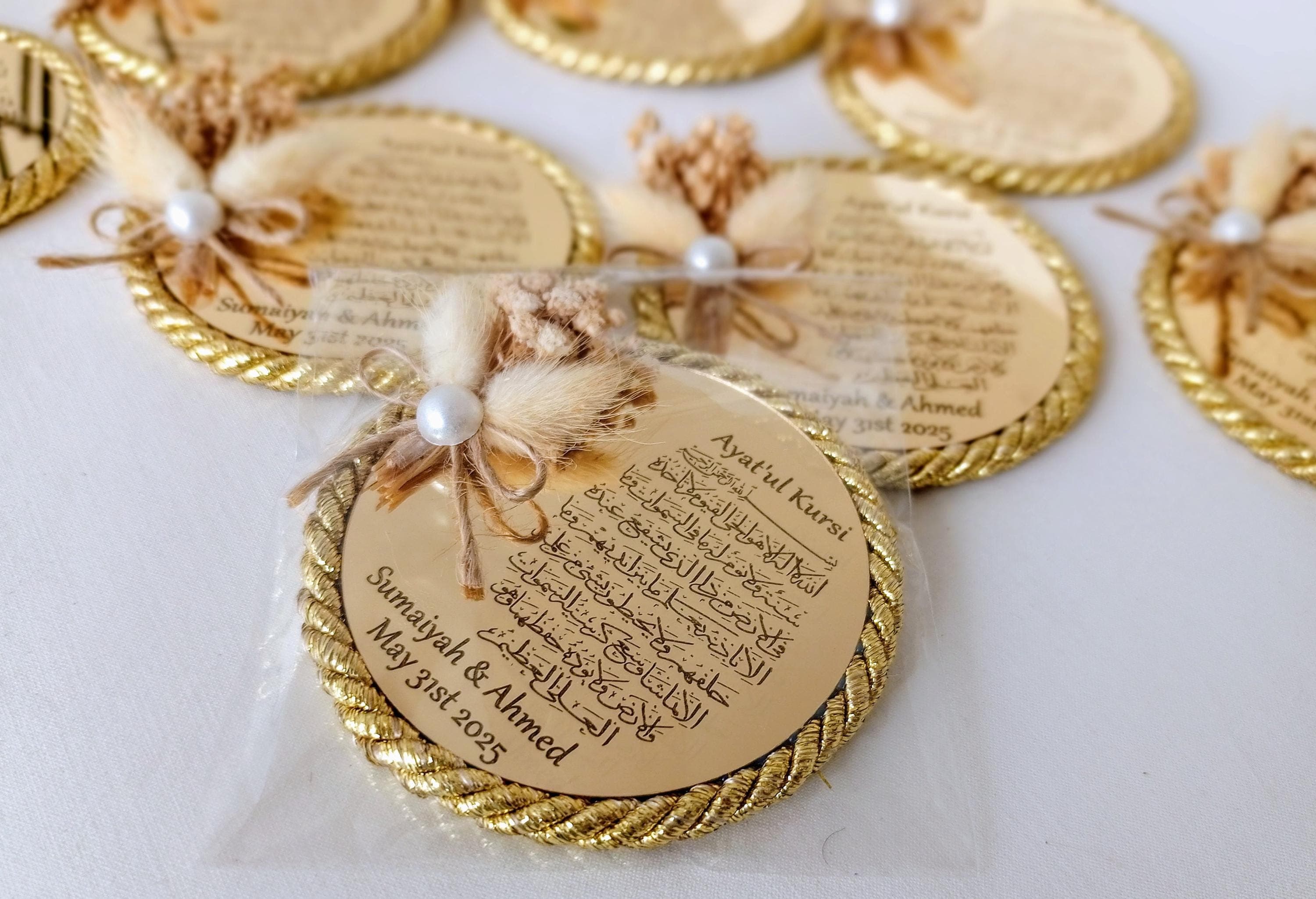 Personalized Magnet Favor | wedding favors | Islamic baby shower | Nikkah favor | Muslim baby shower, Personalized Ameen Favor