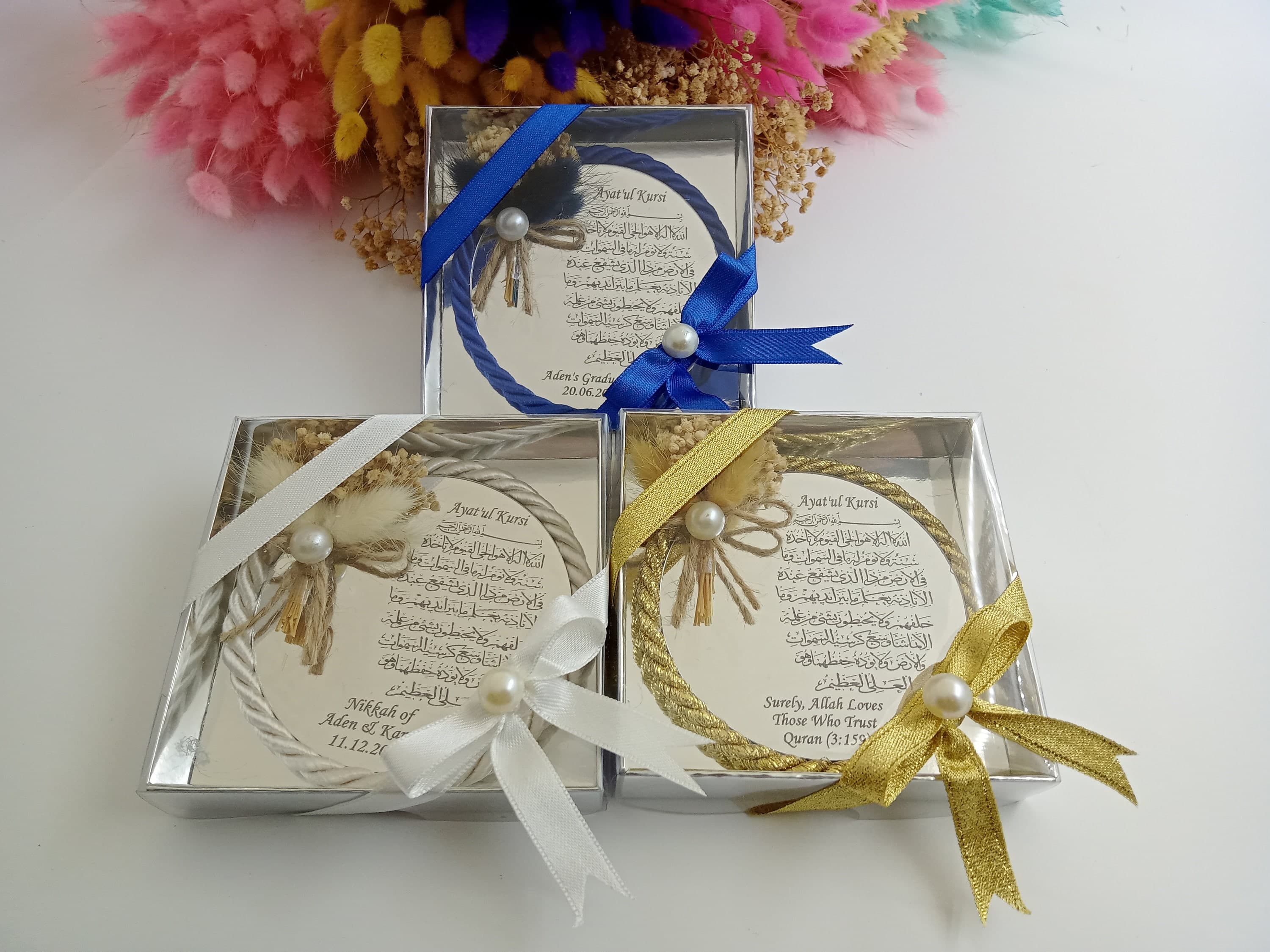 Ayatul Kursi Magnet Favor | Islamic Wedding/Baby Shower - image 3