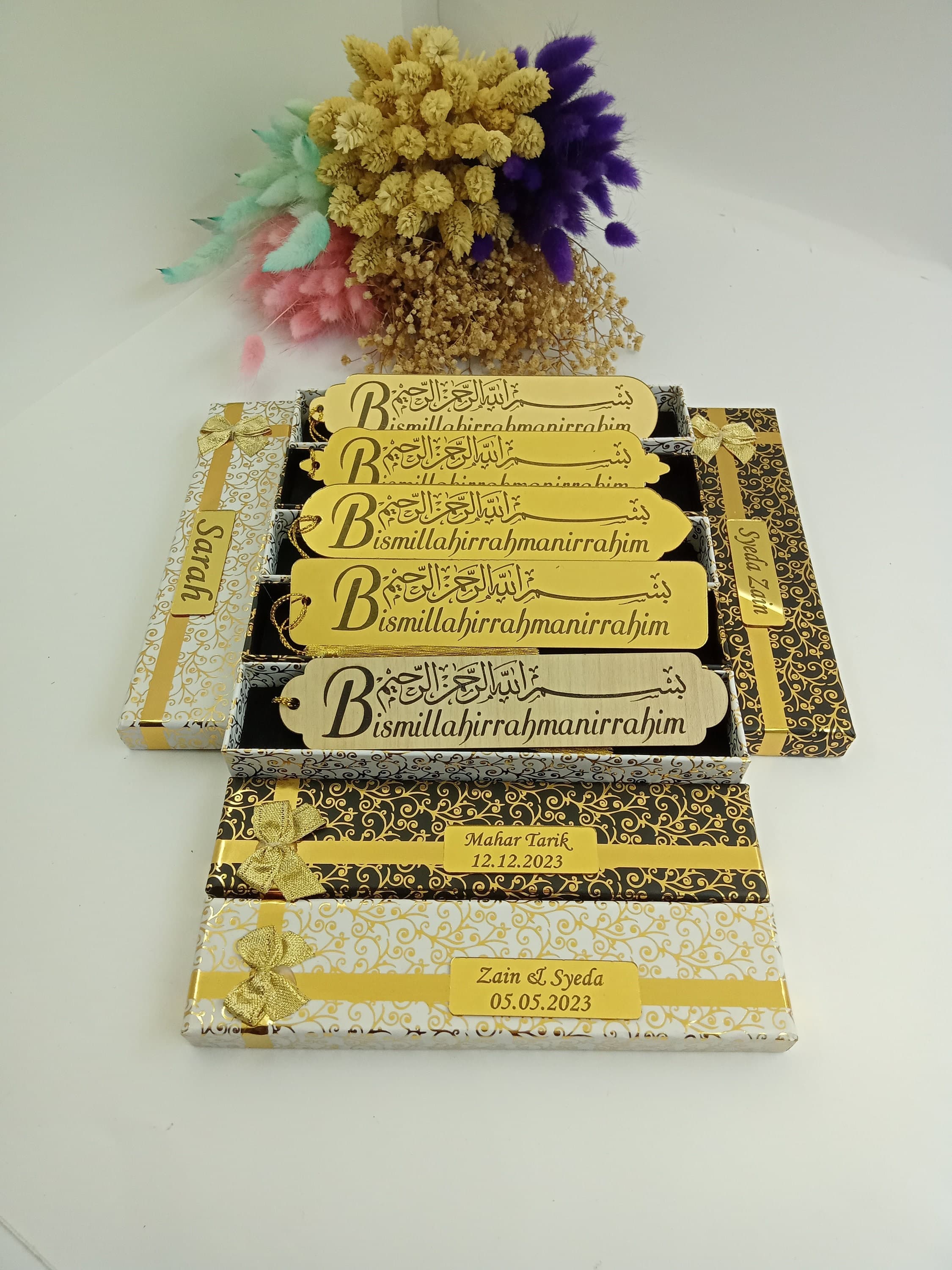 Custom Acrylic Islamic Bookmark | Quran, Yaseen Favor in Gift Box - image 5