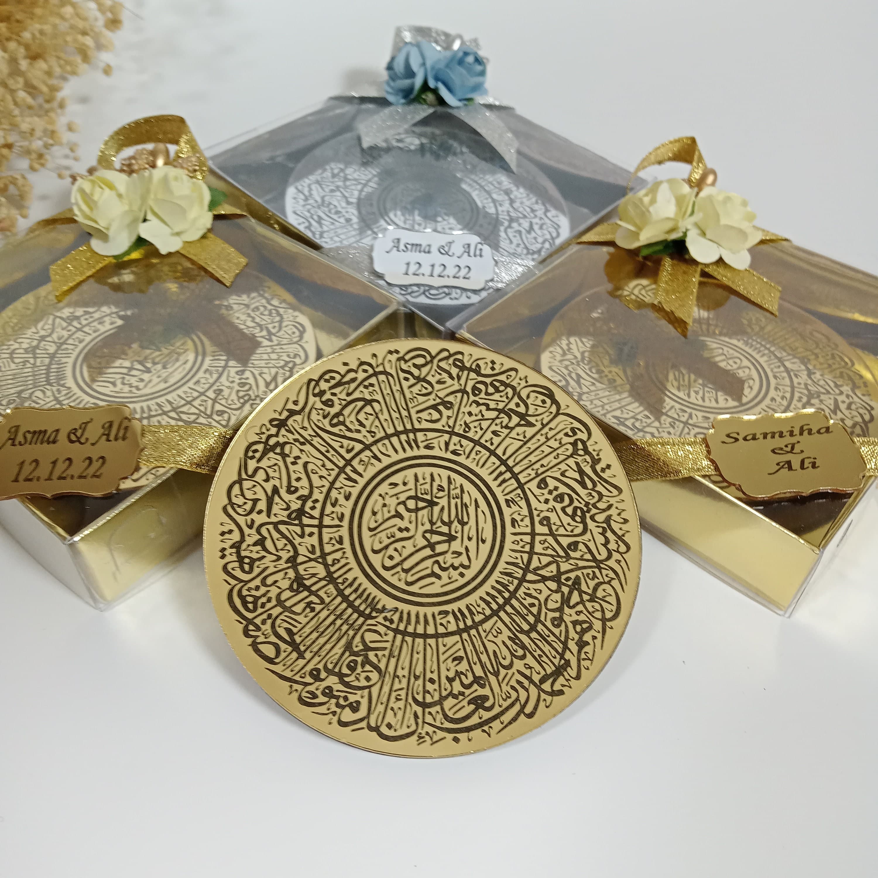Personalized Ayatul Kursi Magnet Favors | Islamic Wedding Decor - image 3