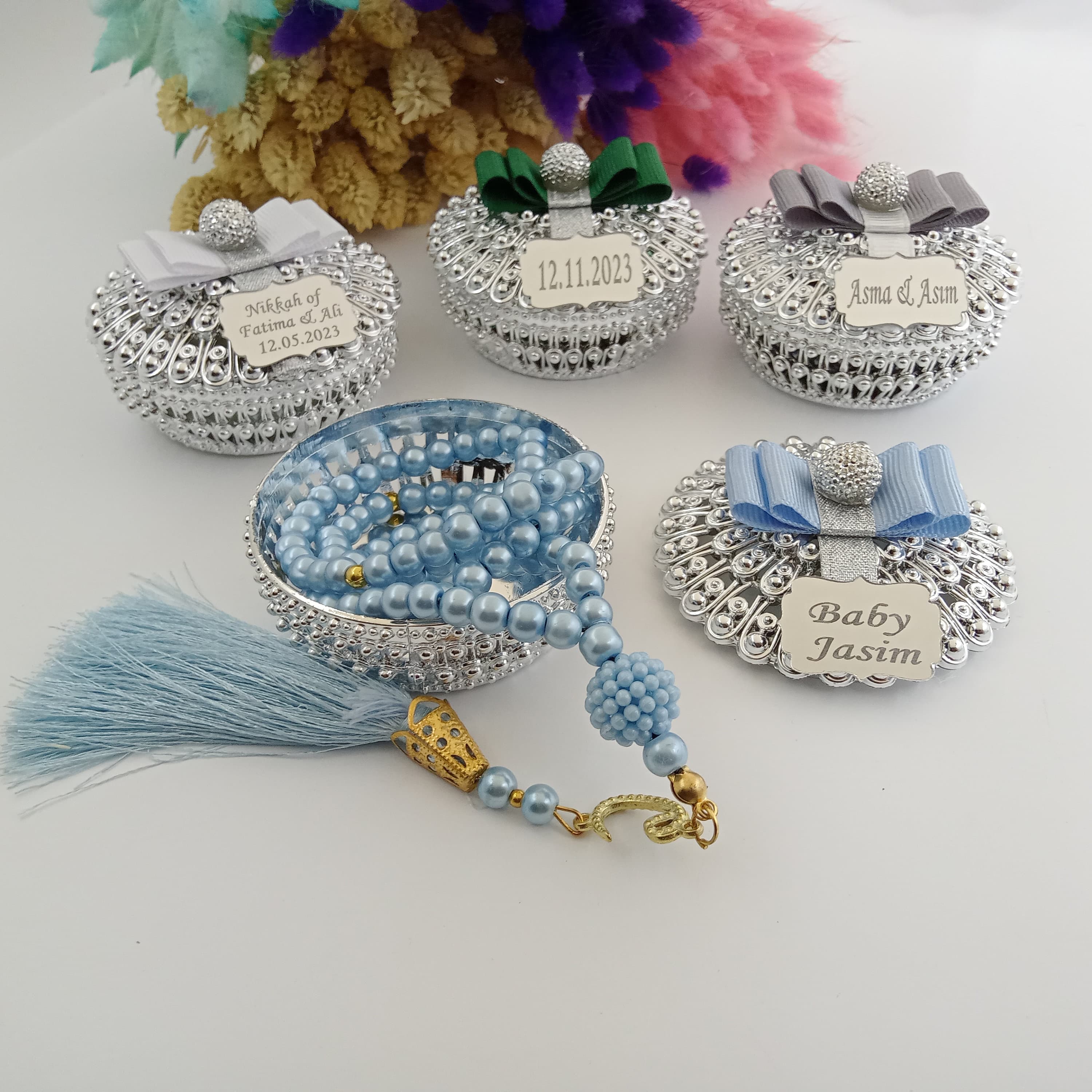 Prayer Beads Tasbeeh Masbaha Favors | Wedding Favors | Islamic Baby Shower Favor | Eid Favor | Graduation Favor | Muslim Party Favor