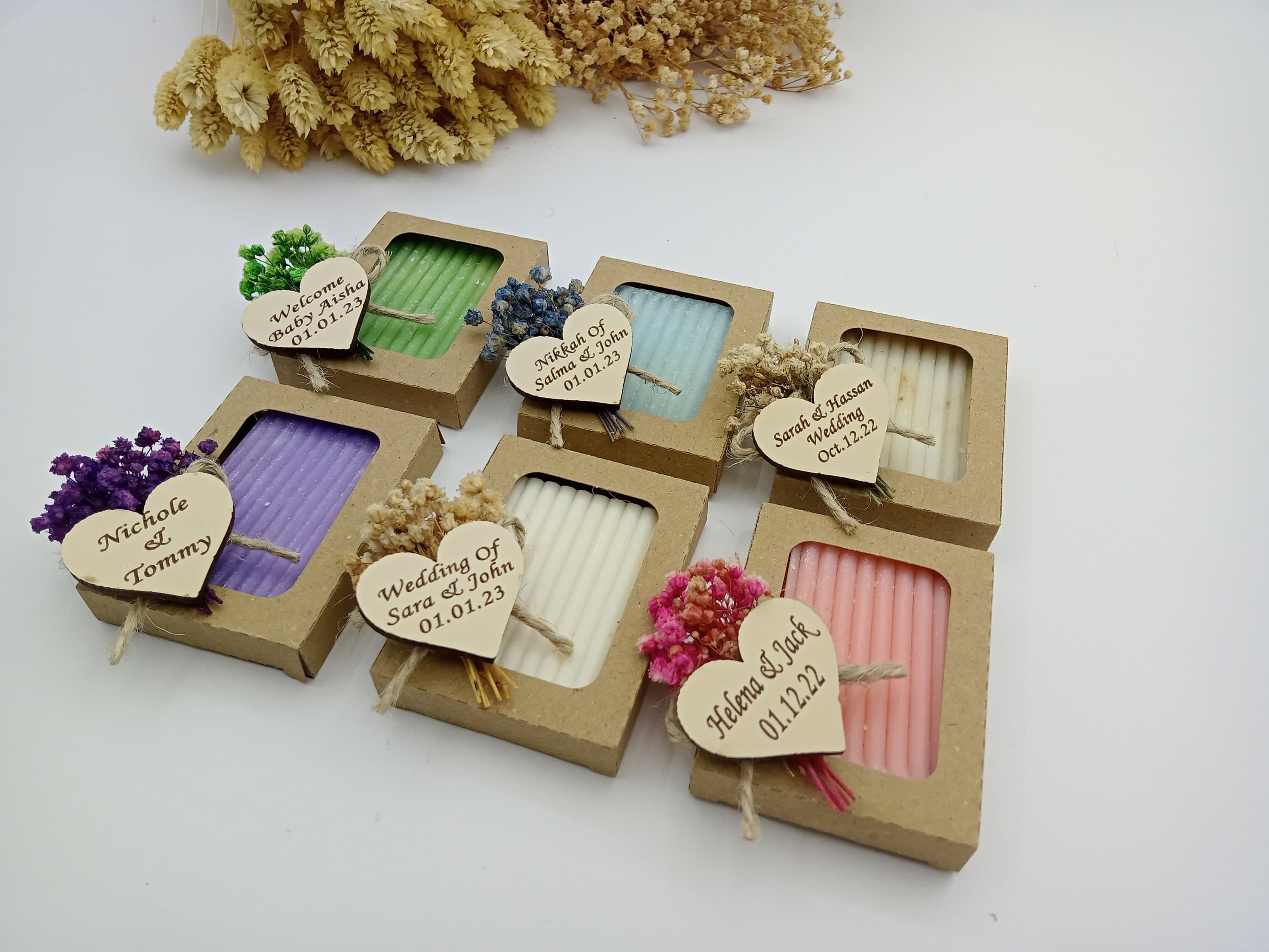 Personalized Scented Soap Wedding Favors | Floral Handmade Soap - image 4