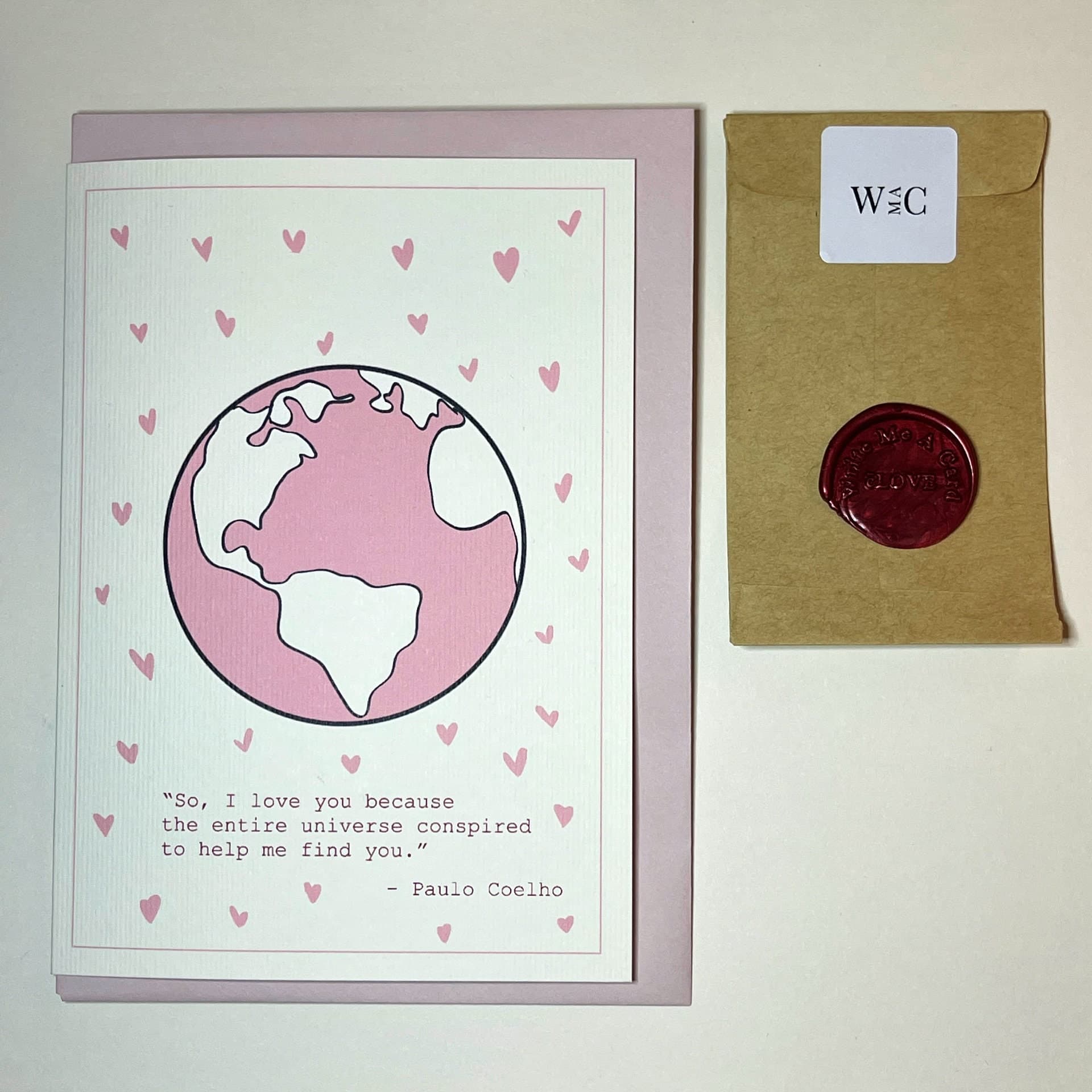 Valentines Day Card : World of Hearts A6 - image 4