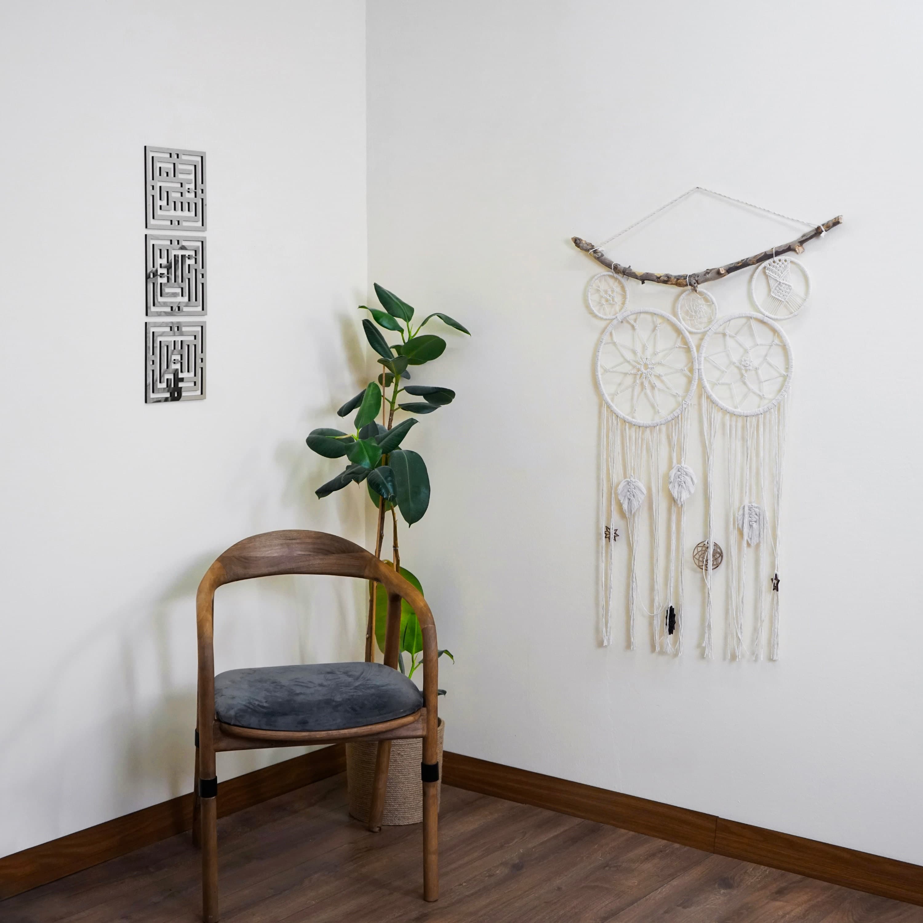 Kufic Islamic Wall Art Set of SubhanAllah Alhamdulillah AllahuAkbar, Ramadan Decoration, Muslim Gift, Muslim Home Decor, Arabic Calligrahy - image 5