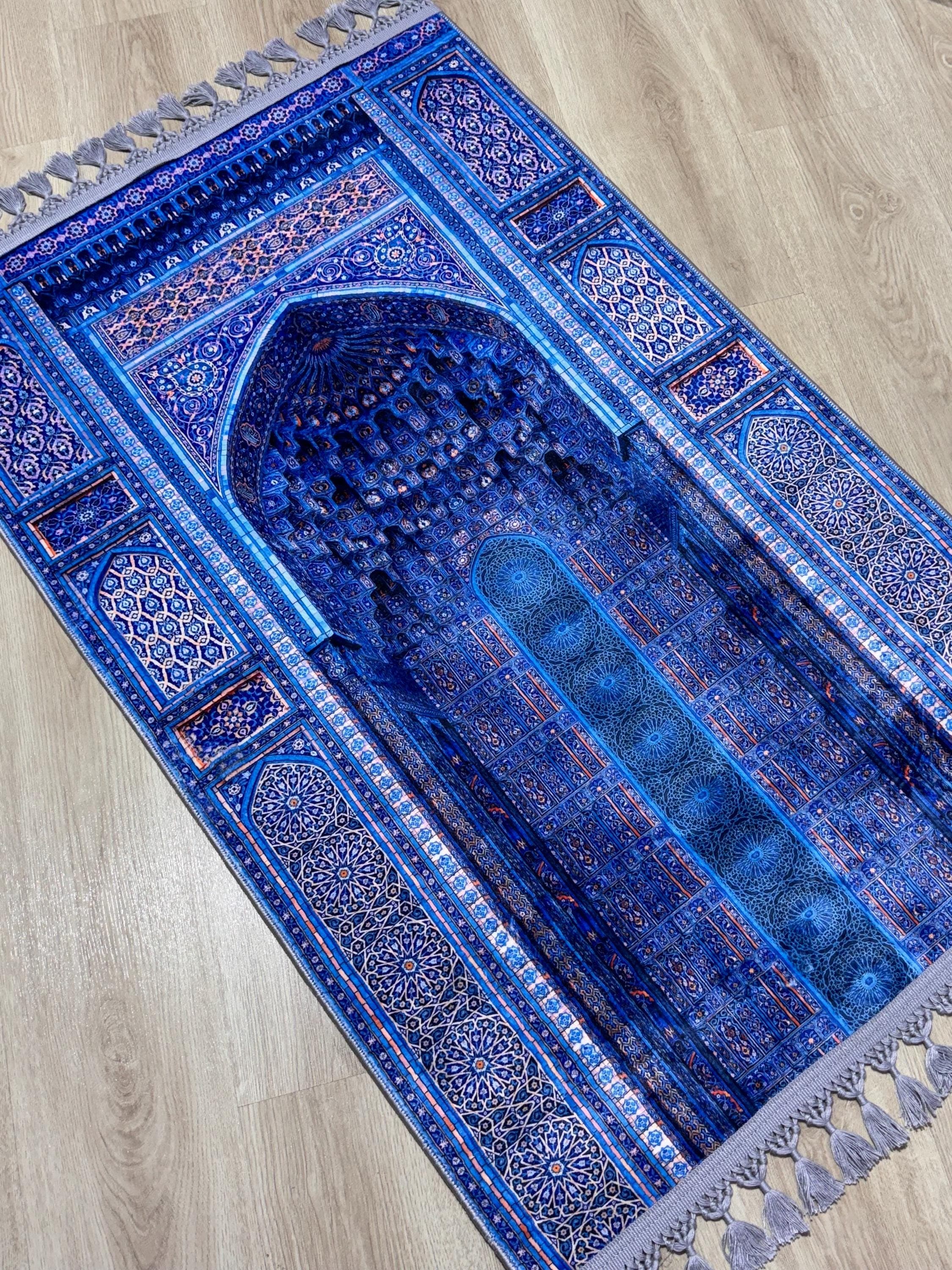 Prayer Mat – Turkish Islamic Soft Muslim Prayer Rug
