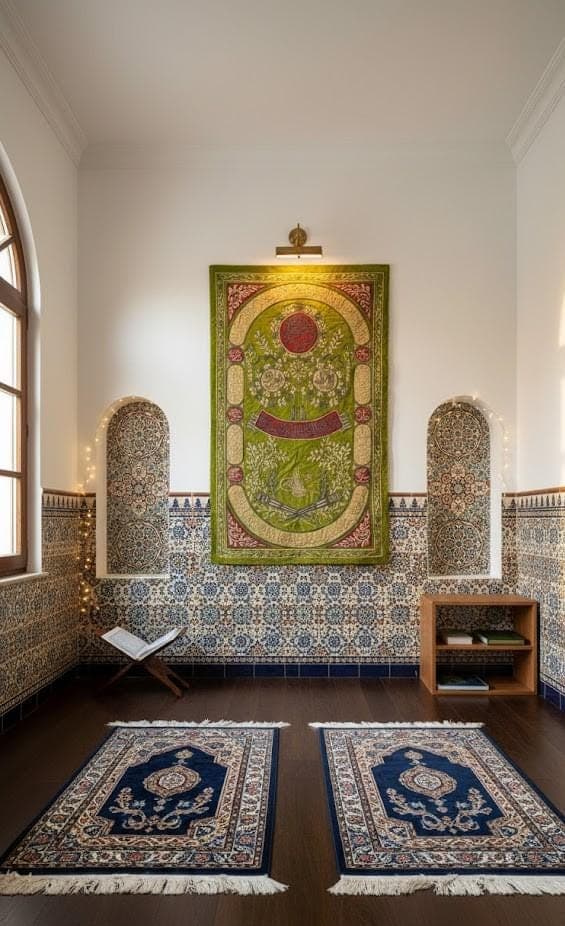 Islamic Calligraphy Wall Tapestry – Ayat al-Kursi, Spiritual Gift - image 5