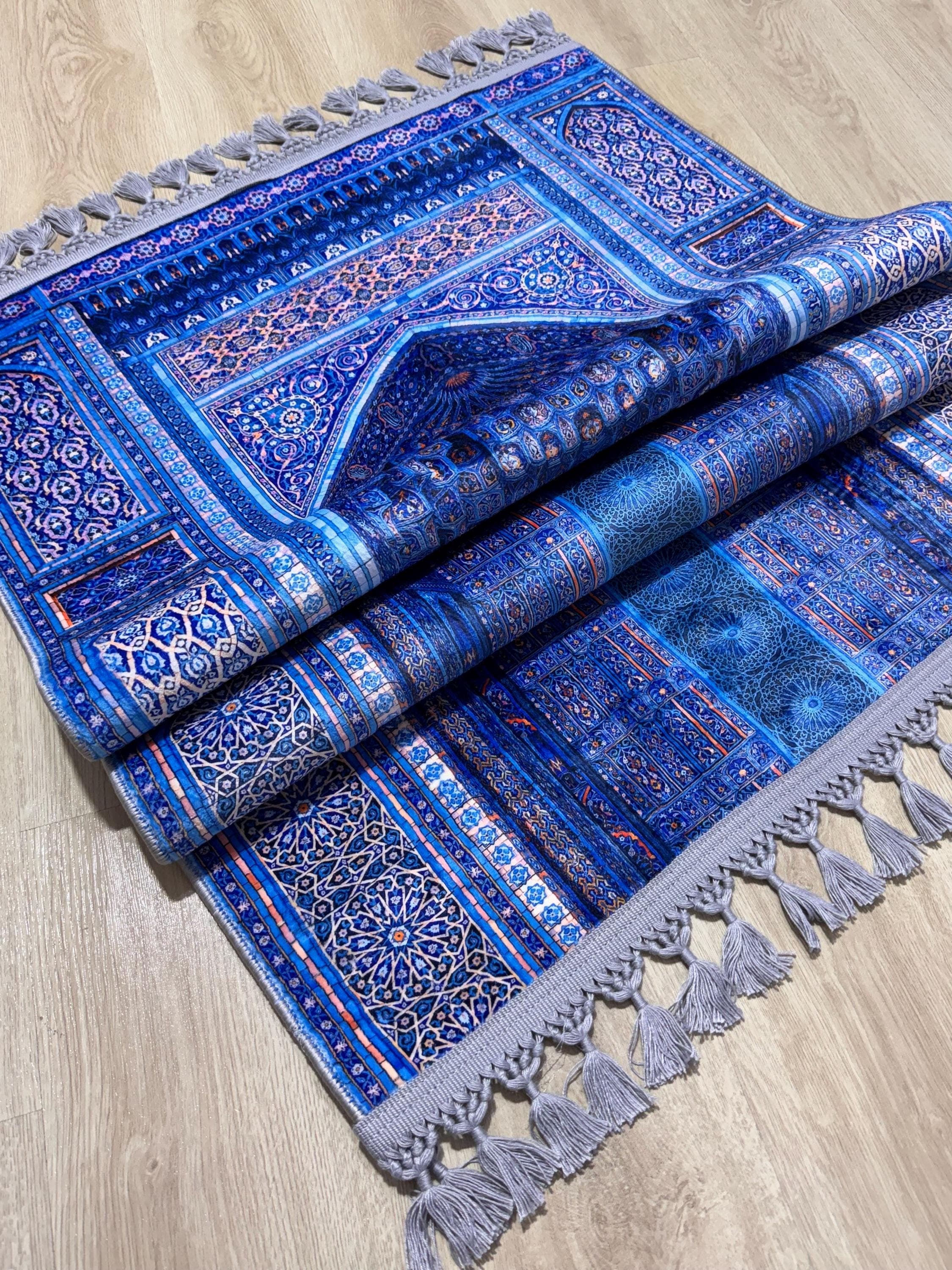 Prayer Mat – Turkish Islamic Soft Muslim Prayer Rug - image 4
