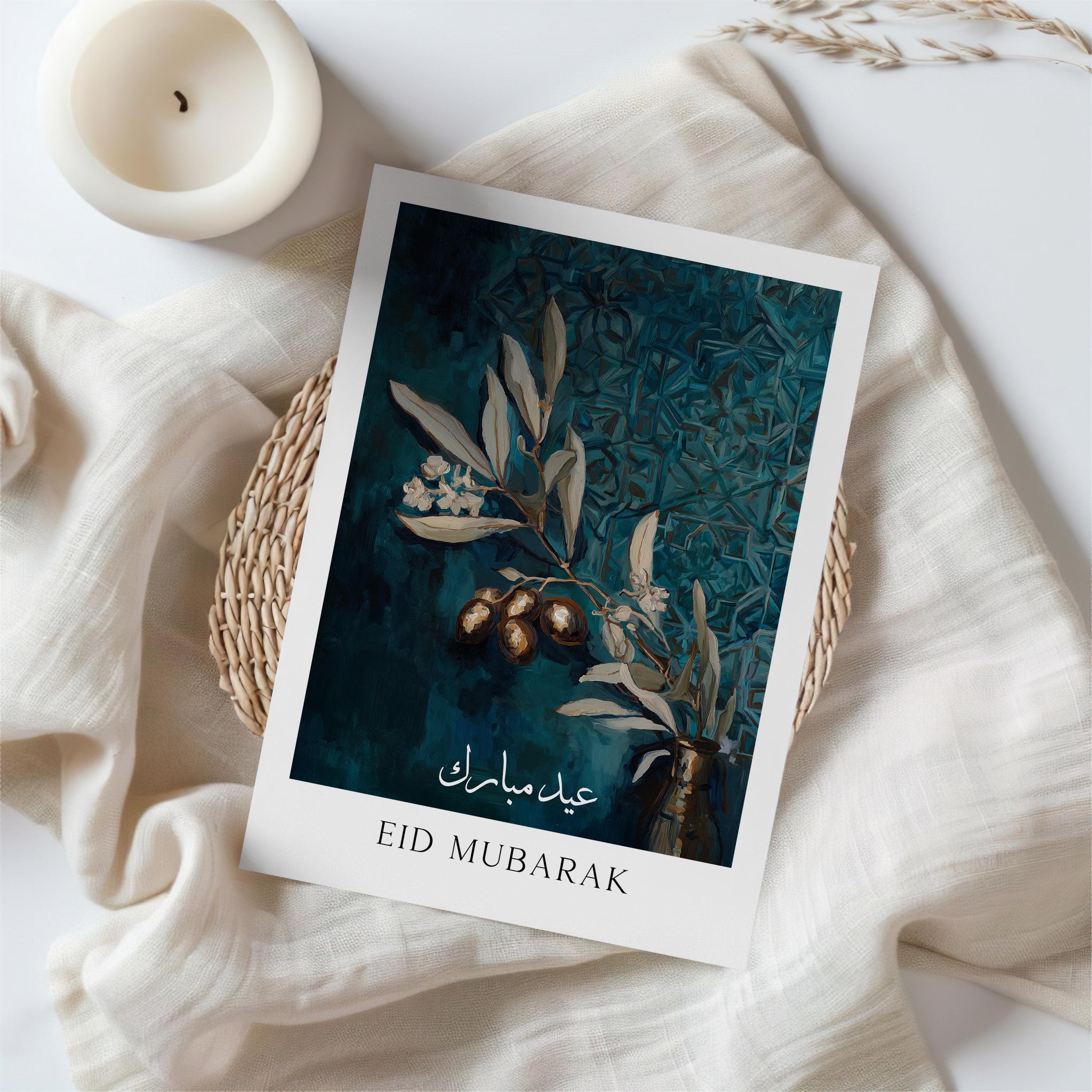 Set of 6 Ramadan & Eid Cards - Digital Download, Ramadan Gifts, Printable Islamic Decorations, A6, 5x7, 4x6 Greeting Cards Muslim, Kaaba - image 4