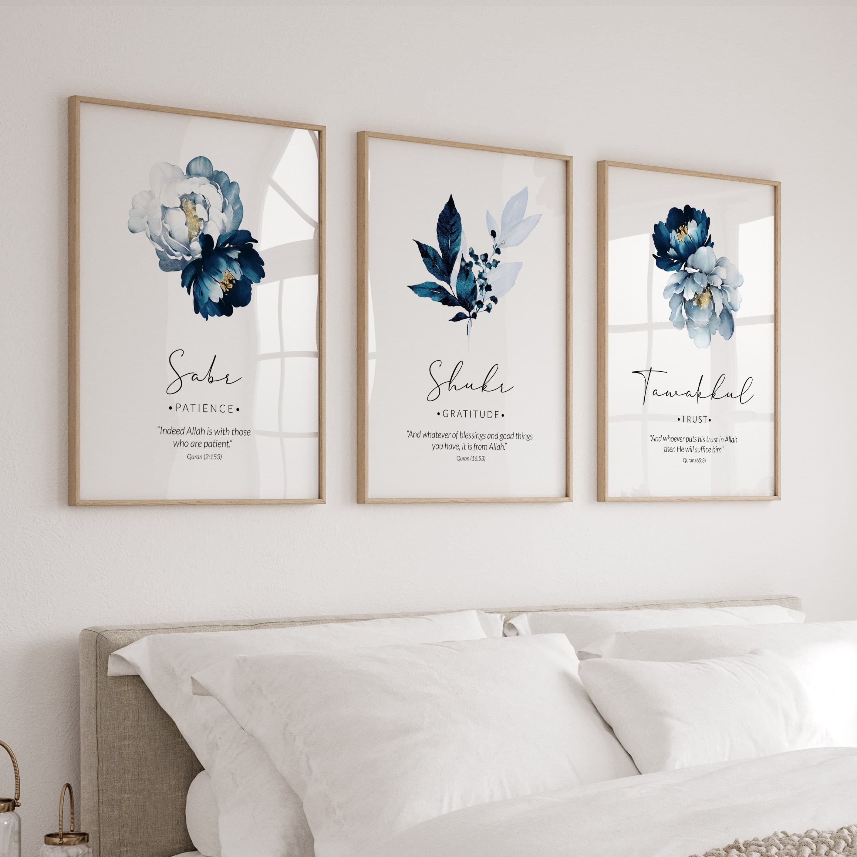 Islamic posters digital download perfect for Muslim Home decor.