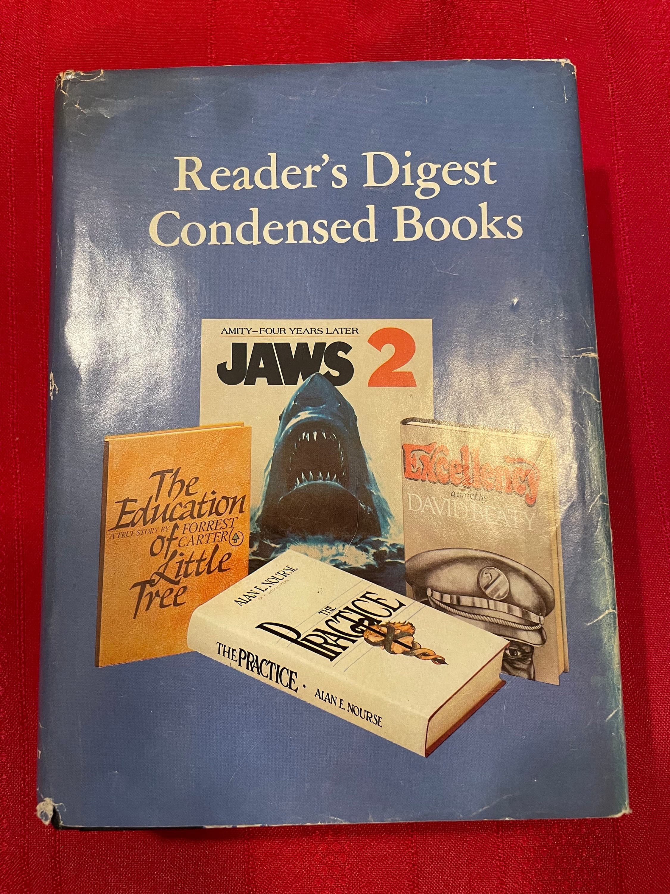 Readers Digest Condensed Books, First Edition, Hardcover Book, Volume 2, 1978,