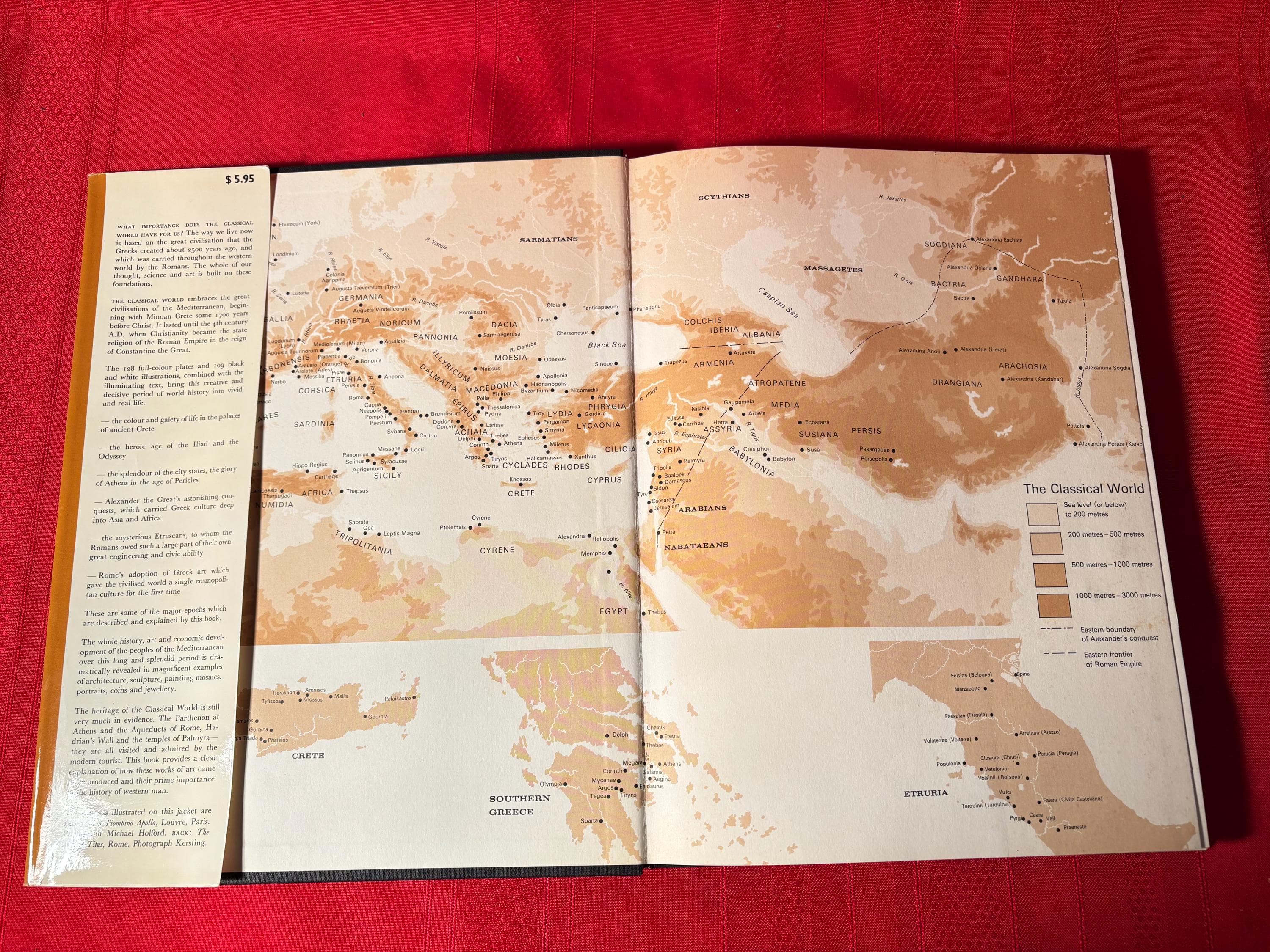 Landmarks of the World's Art, Written by Donald E. Strong, 200 Illustrations, 128 in Full Colour, The Classical World, Hardcover Book, 1965 - image 5