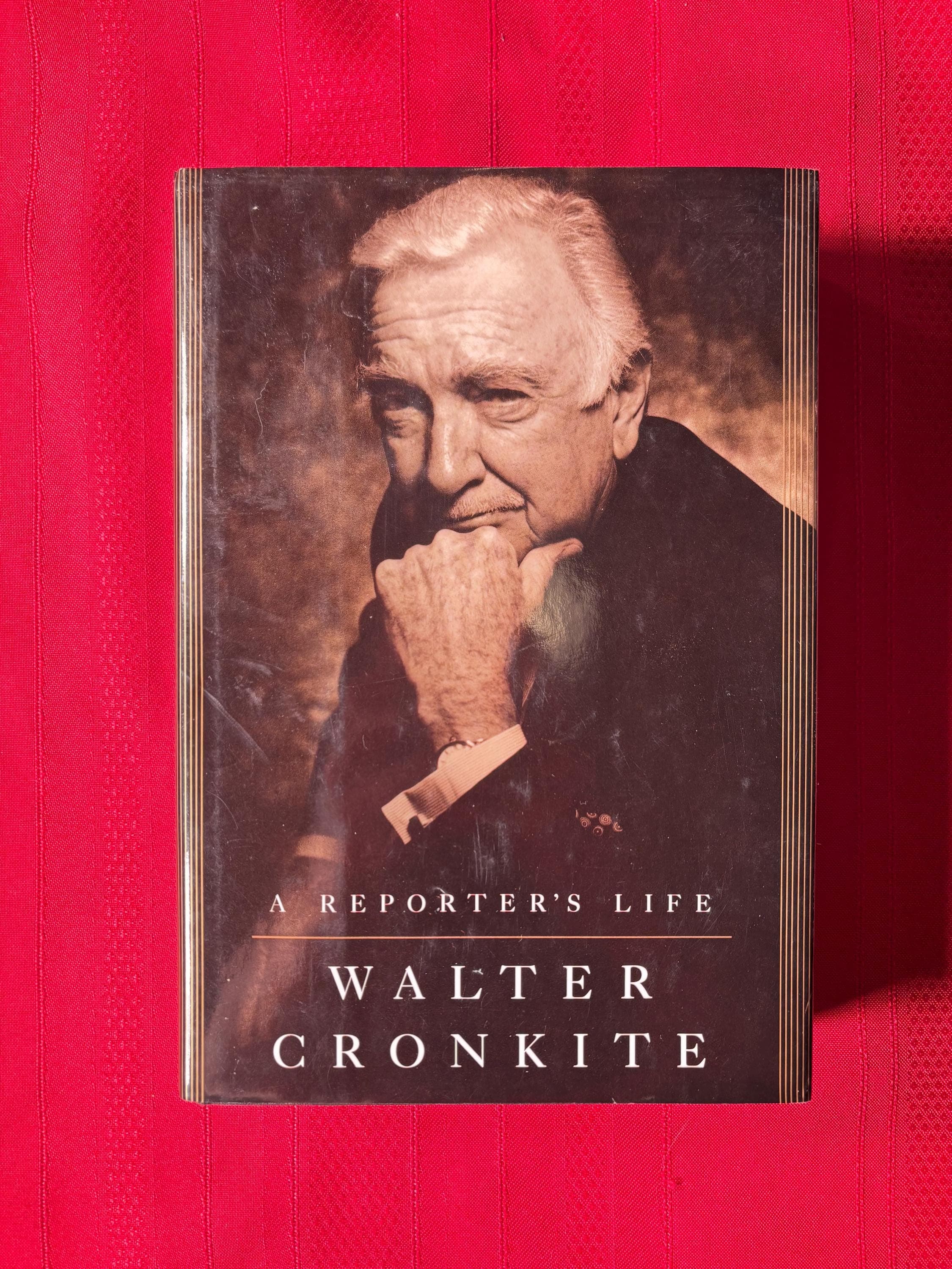 A Reporter's Life, by Walter Cronkite, First Edition, Hardcover Book, 1996