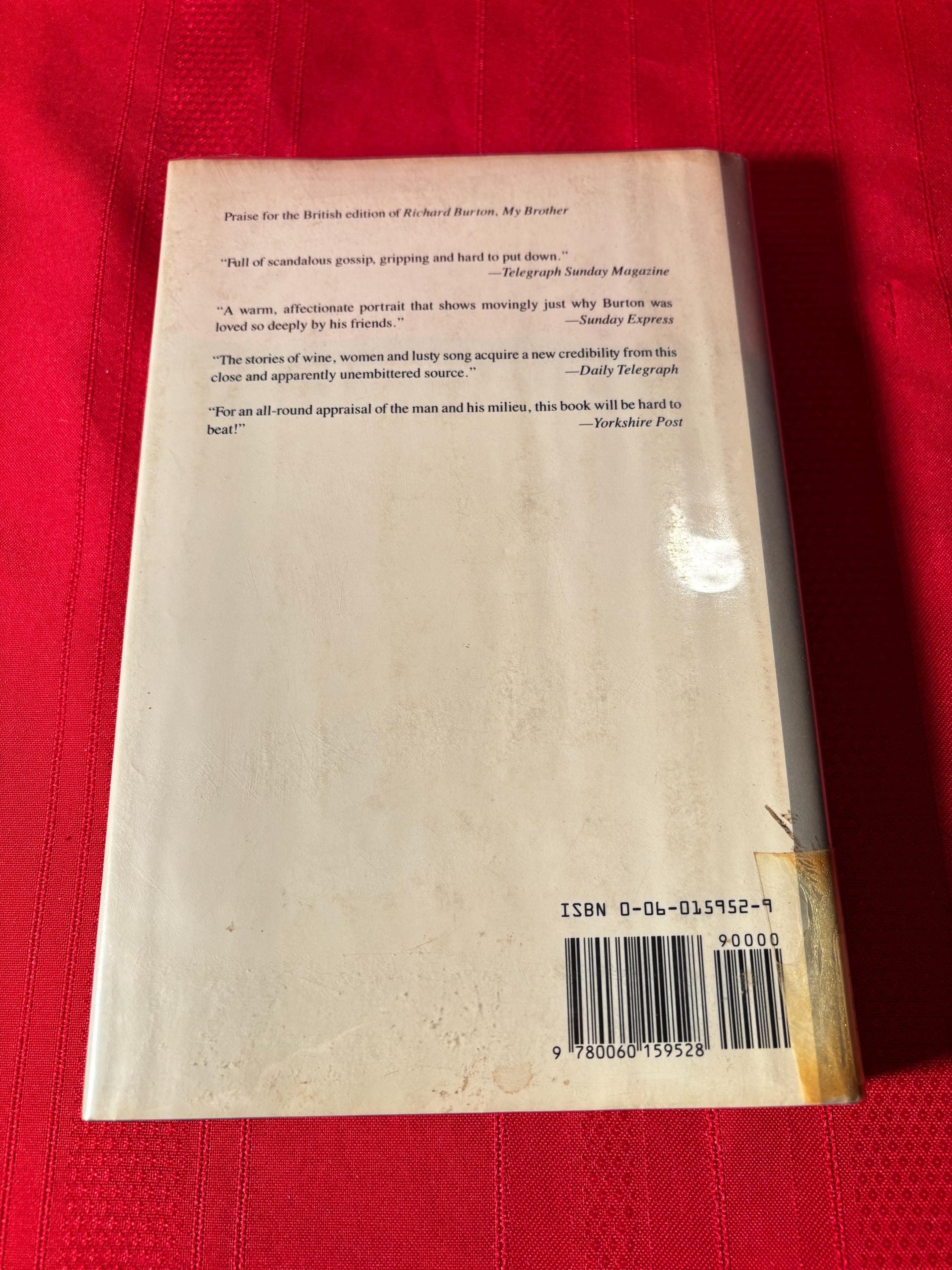 Richard Burton, My Brother, Graham Jenkins, with Barry Turner, Introduction by Elizabeth Taylor, First Edition, Hardcover Book, 1988 - image 4