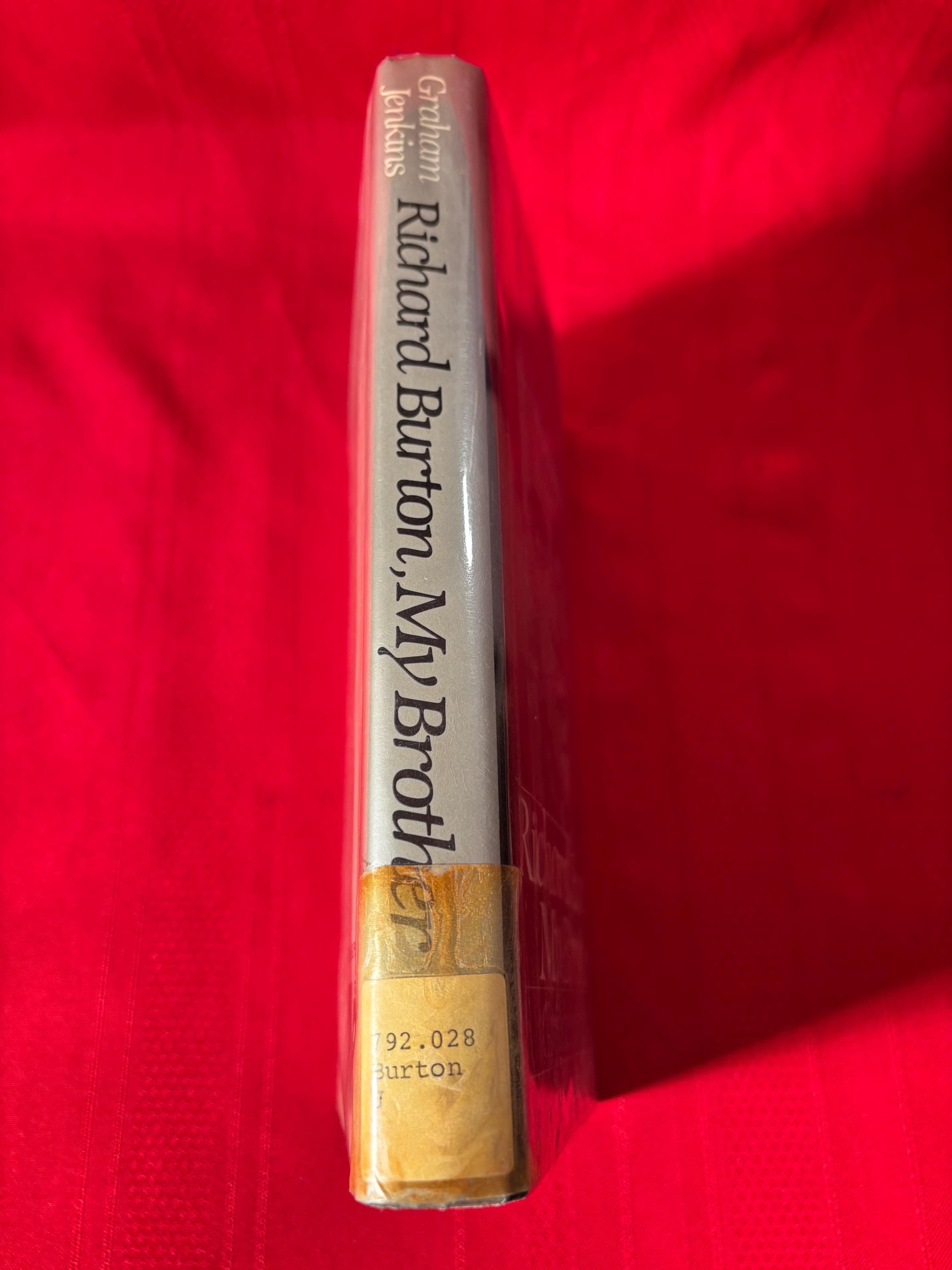 Richard Burton, My Brother, Graham Jenkins, with Barry Turner, Introduction by Elizabeth Taylor, First Edition, Hardcover Book, 1988 - image 3