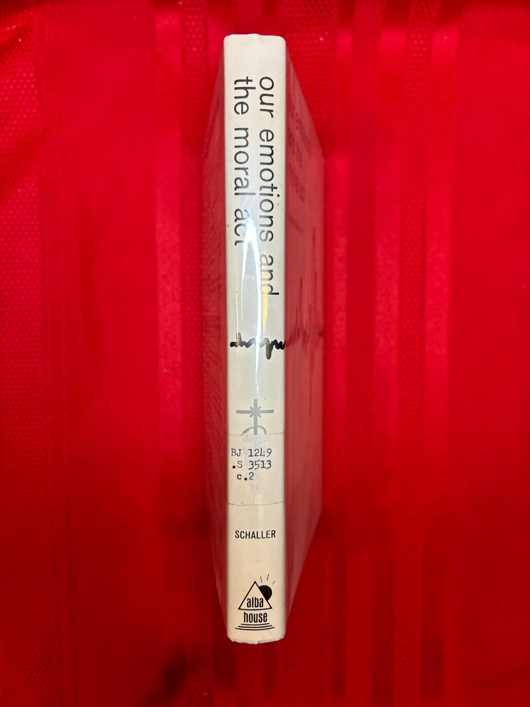 Our Emotions and the Moral Act, by Jean-Pierre Schaller, S.T.D., Hardcover Book, 1968 - image 3