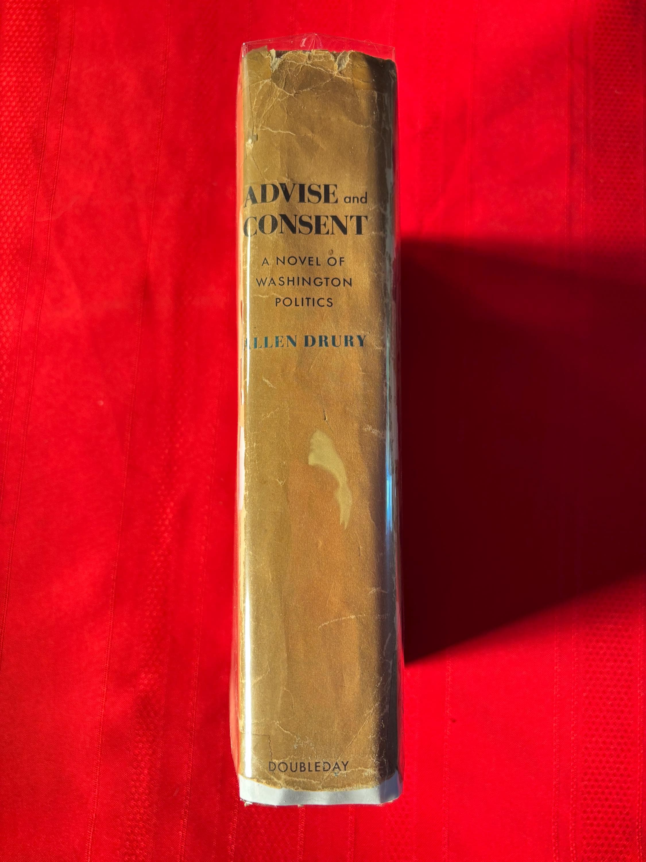 Advise and Consent, by Allen Drury, First Edition, Hardcover Book, 1959 - image 3